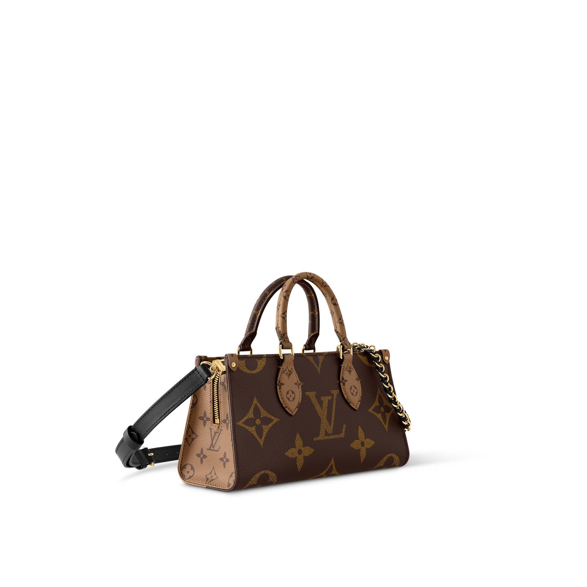 OnTheGo East West Chain Monogram Reverse Canvas Taschen und Kleinlederwaren Damen Handtaschen LV Ikonen | LOUIS VUITTON (Zoom)