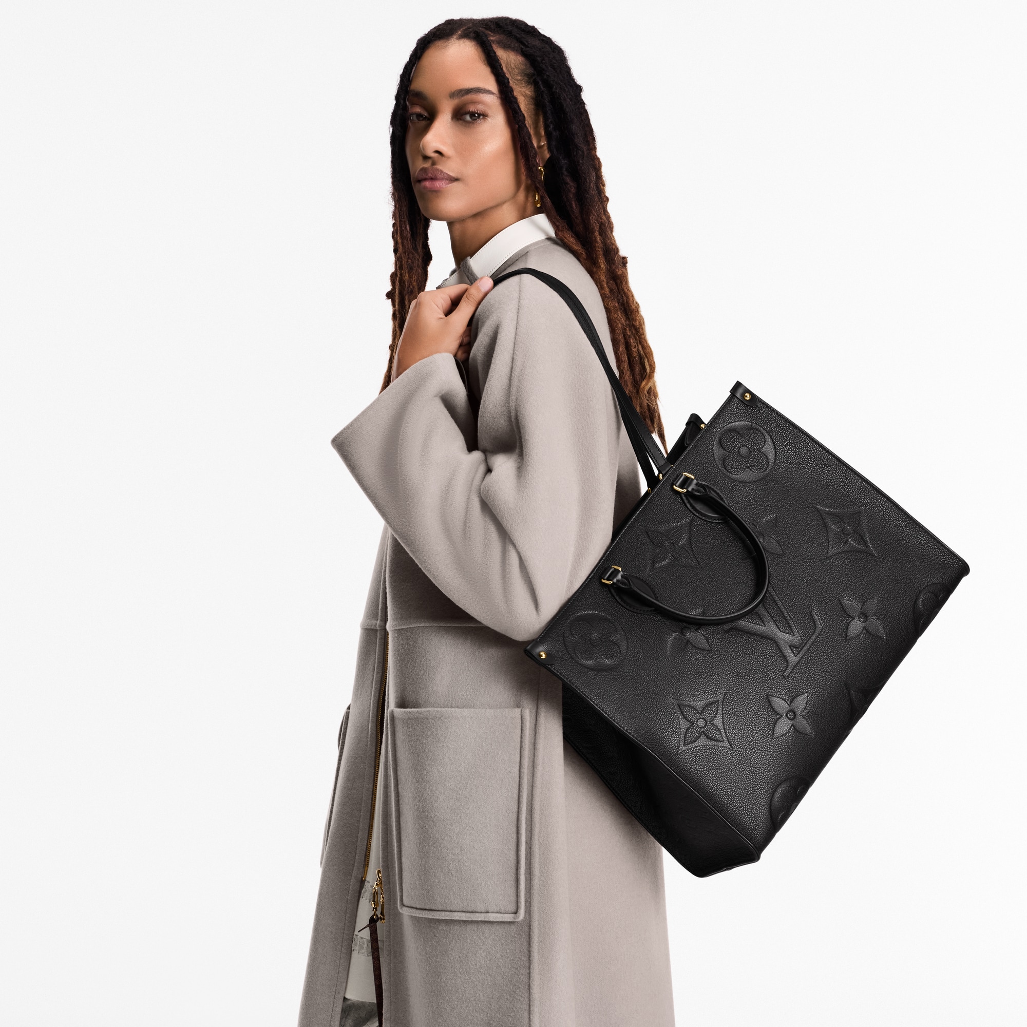 OnTheGo GM Monogram Empreinte Leder Damen Handtaschen Alle Handtaschen | LOUIS VUITTON (Zoom)