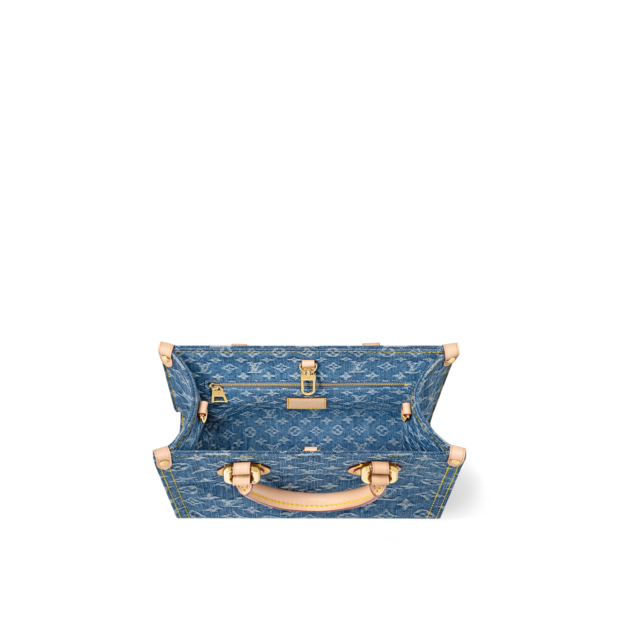 OnTheGo PM Monogram Denim Taschen und Kleinlederwaren Damen Handtaschen LV Ikonen | LOUIS VUITTON (Zoom)
