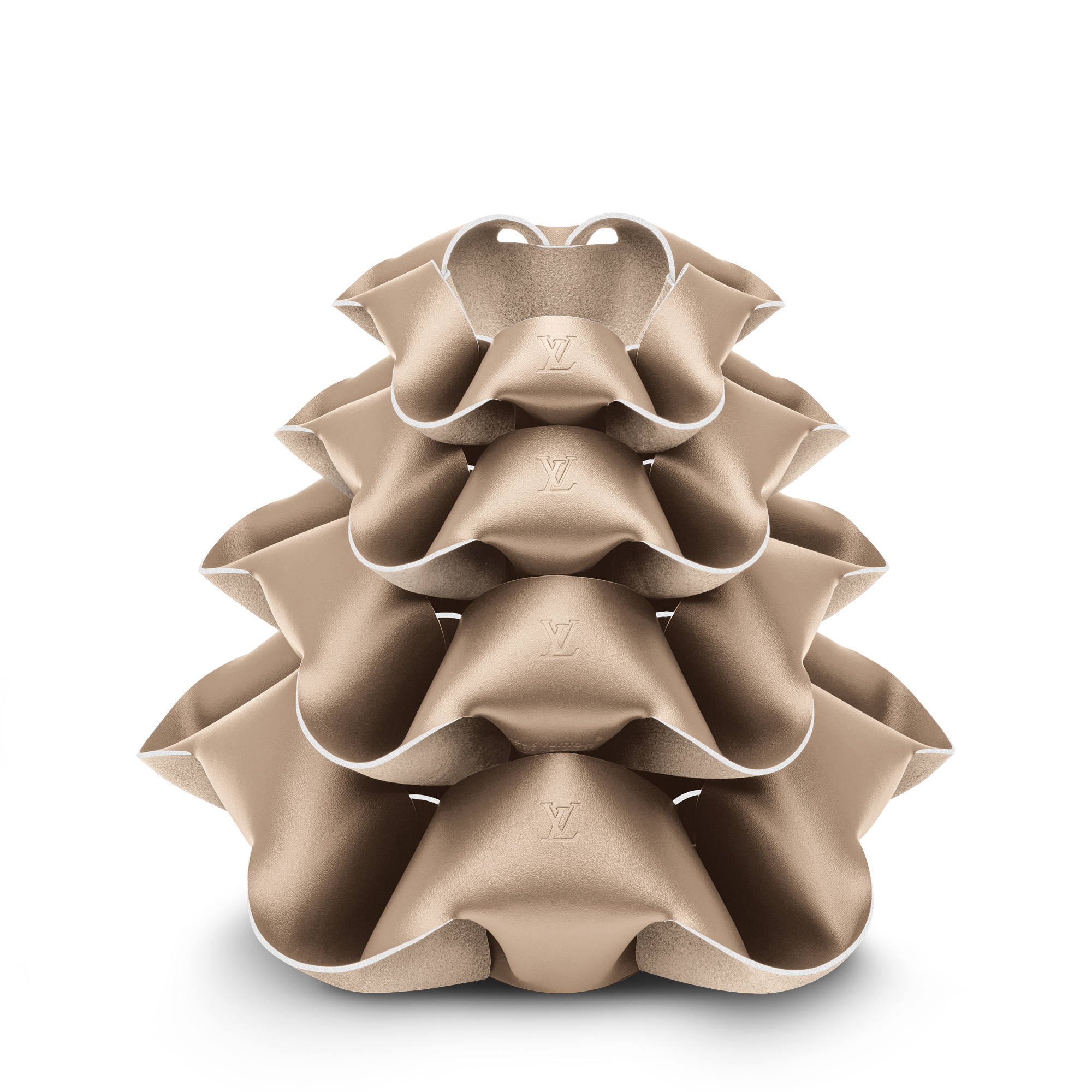 Origami Bowl Pyramide Pentagon von Atelier Oï  Trunks, Reisen und Wohnen Wohnen und Art of Dining Dekoration | LOUIS VUITTON (Zoom)