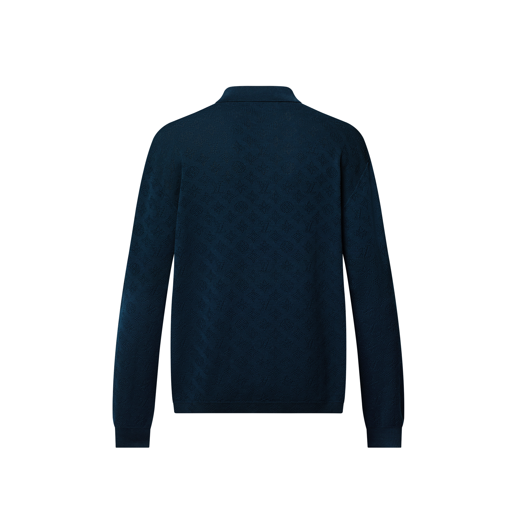 Overshirt aus Baumwolle mit Monogram-Motiv aus Pointelle-Strick  Herren Ready to Wear Vollständige Ready to Wear | LOUIS VUITTON (Zoom)