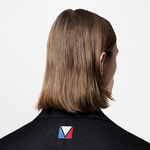 Overshirt aus Wolle mit Damier-Motiv und offenem Kragen  Herren Ready to Wear Jacken und Mäntel | LOUIS VUITTON (Zoom)