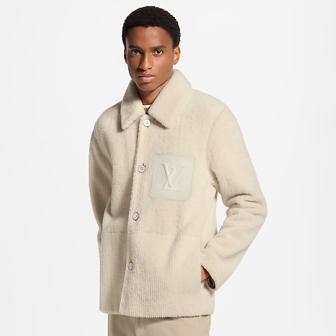 Overshirt im Workwear-Stil aus Lammfell Herren Ready to Wear Vollständige Ready to Wear | LOUIS VUITTON (Zoom)