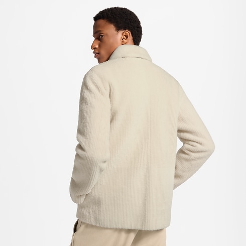 Overshirt im Workwear-Stil aus Lammfell Herren Ready to Wear Vollständige Ready to Wear | LOUIS VUITTON (Zoom)