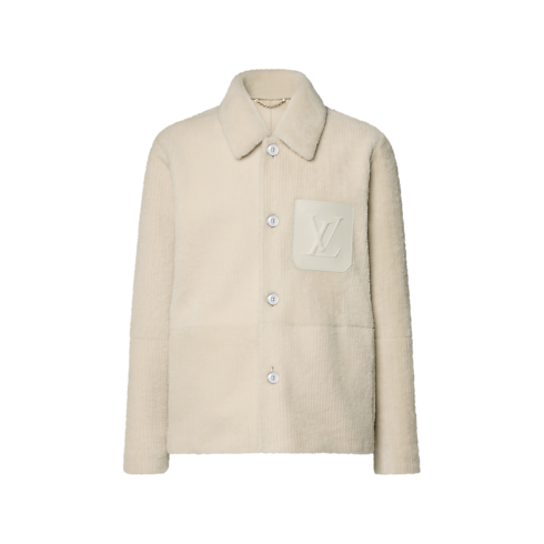 Overshirt im Workwear-Stil aus Lammfell Herren Ready to Wear Vollständige Ready to Wear | LOUIS VUITTON (Zoom)
