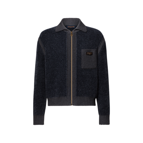 Overshirt mit Reißverschluss und Struktur Herren Ready to Wear Jacken und Mäntel | LOUIS VUITTON (Zoom)