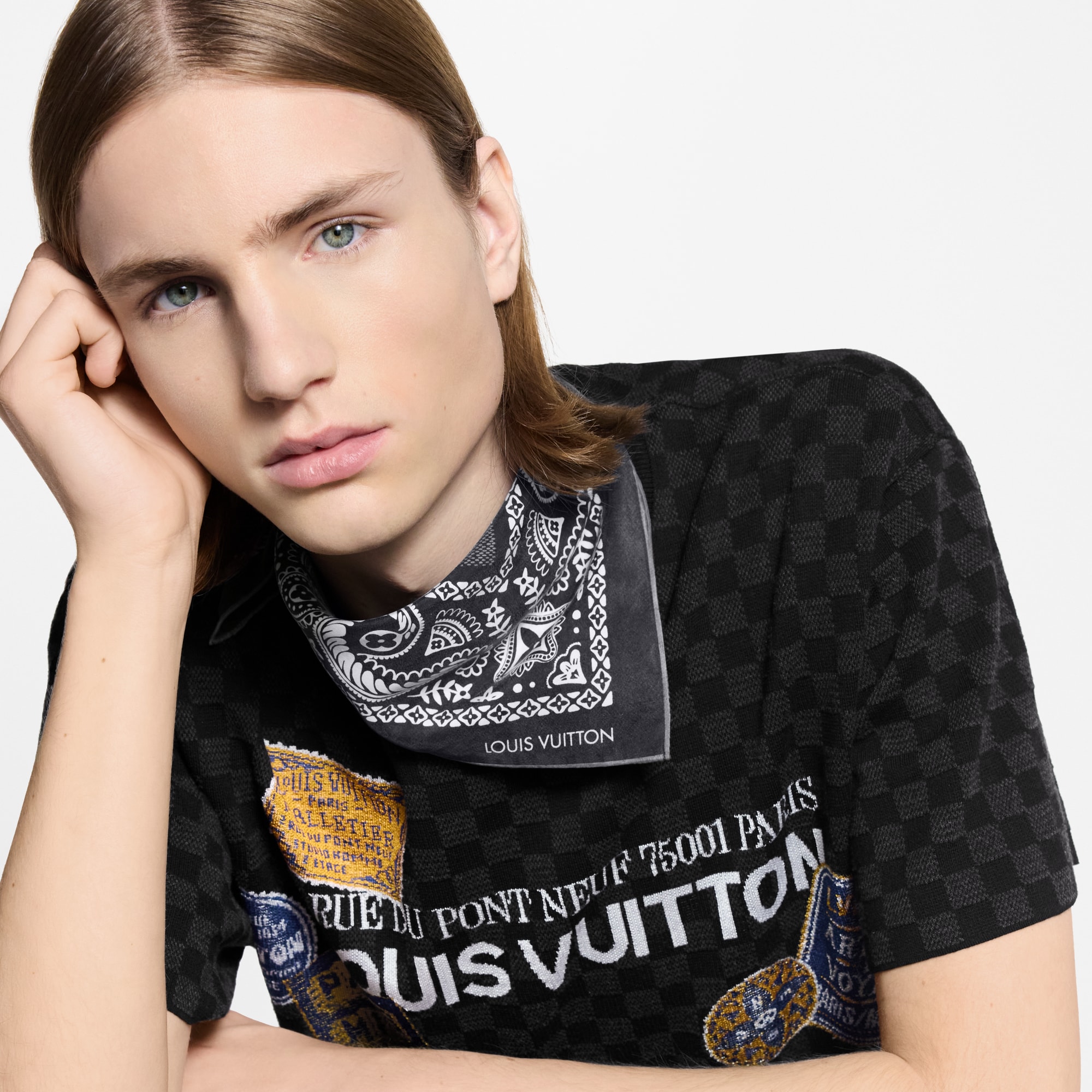 Paisley Bandana S00 Herren Accessoires Seidentücher und Bandanas | LOUIS VUITTON (Zoom)
