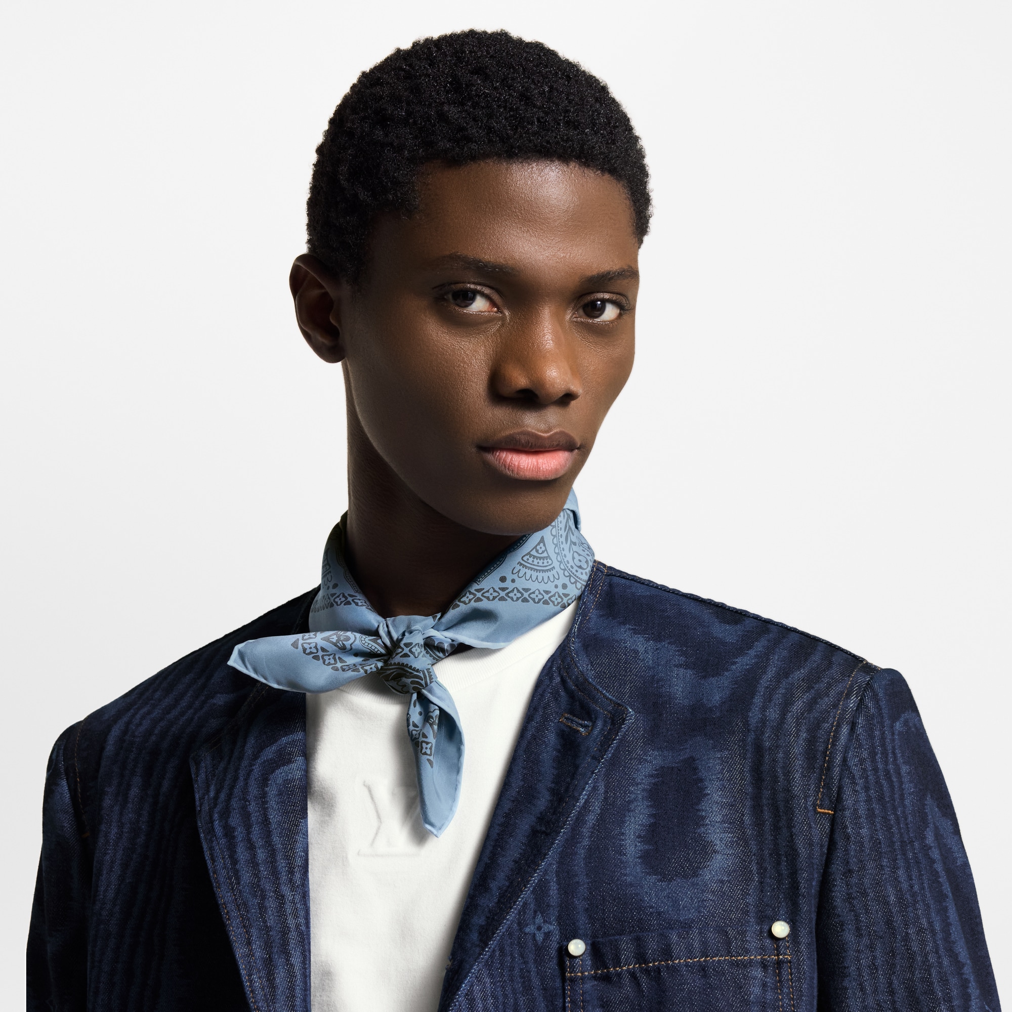 Paisley Bandana S00 Herren Accessoires Seidentücher und Bandanas | LOUIS VUITTON (Zoom)