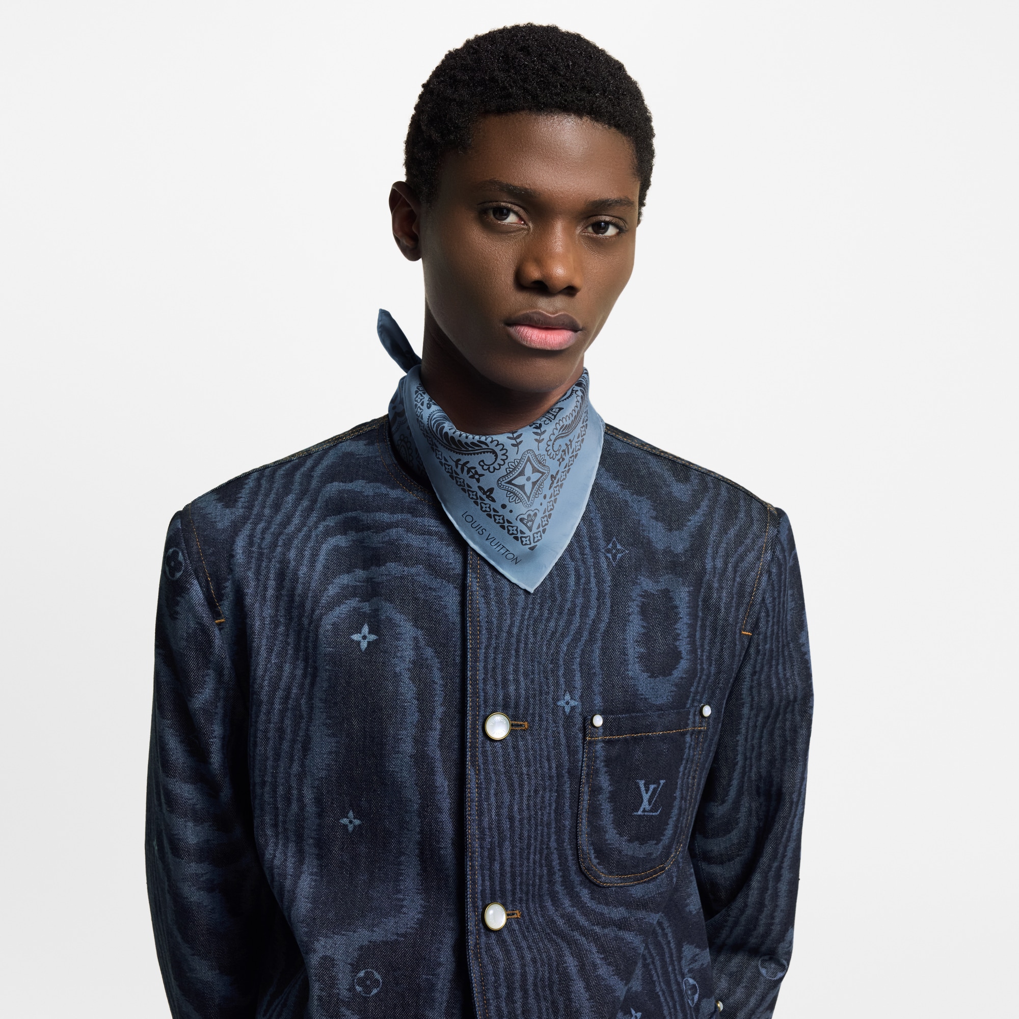 Paisley Bandana S00 Herren Accessoires Seidentücher und Bandanas | LOUIS VUITTON (Zoom)