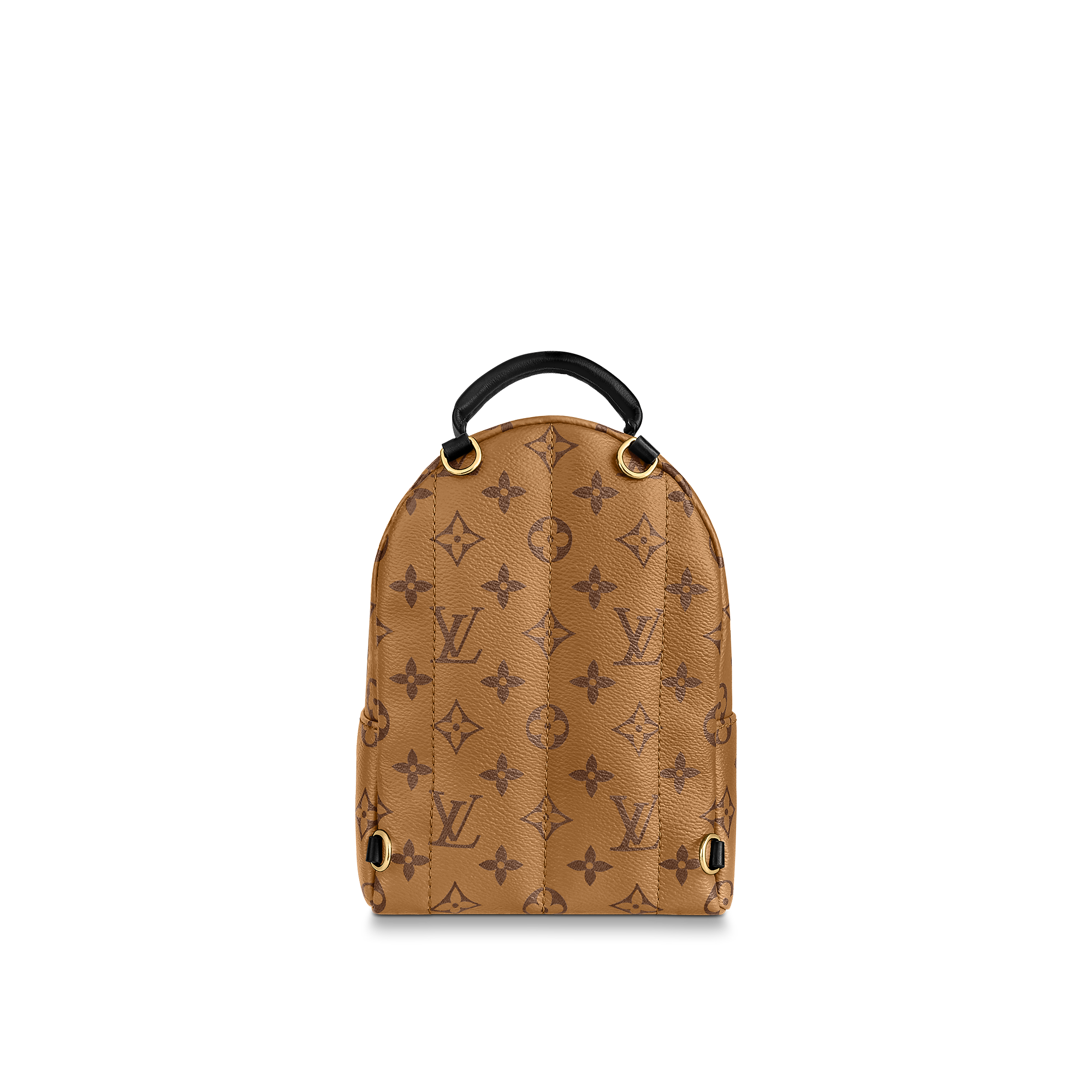 louis vuitton palm springs reverse monogram mini brown