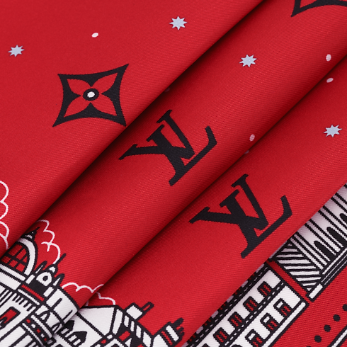 Paris City Bandana Carré 55 detail view