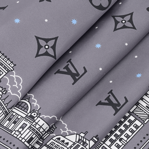 Paris City Bandana Carré 55 detail view