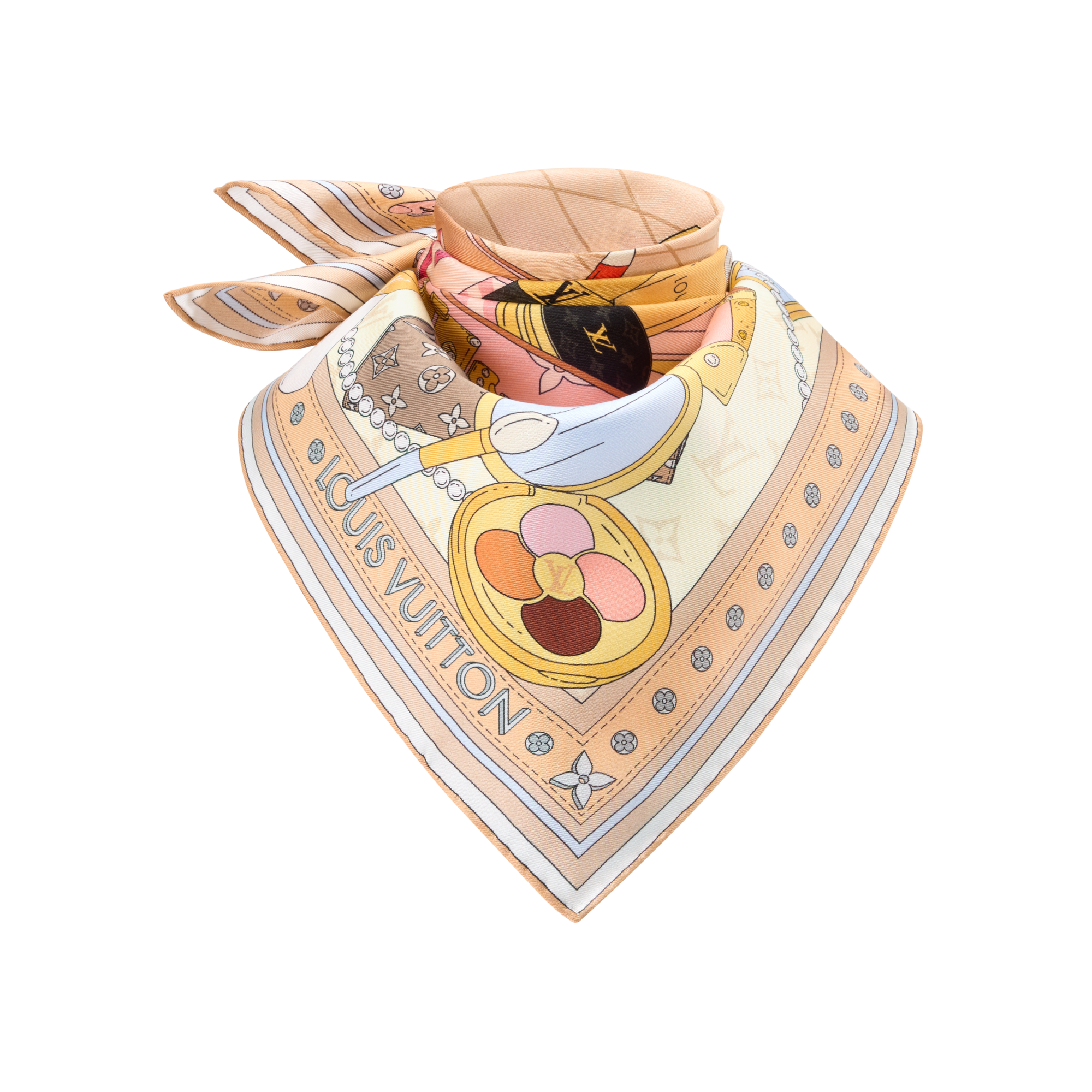Paris En Beaute Carré 55 S00 Damen Accessoires Seidentücher und Bandeaus | LOUIS VUITTON (Zoom)