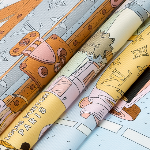 Paris En Beaute Carré 90 S00 Damen Accessoires Seidentücher und Bandeaus | LOUIS VUITTON (Zoom)