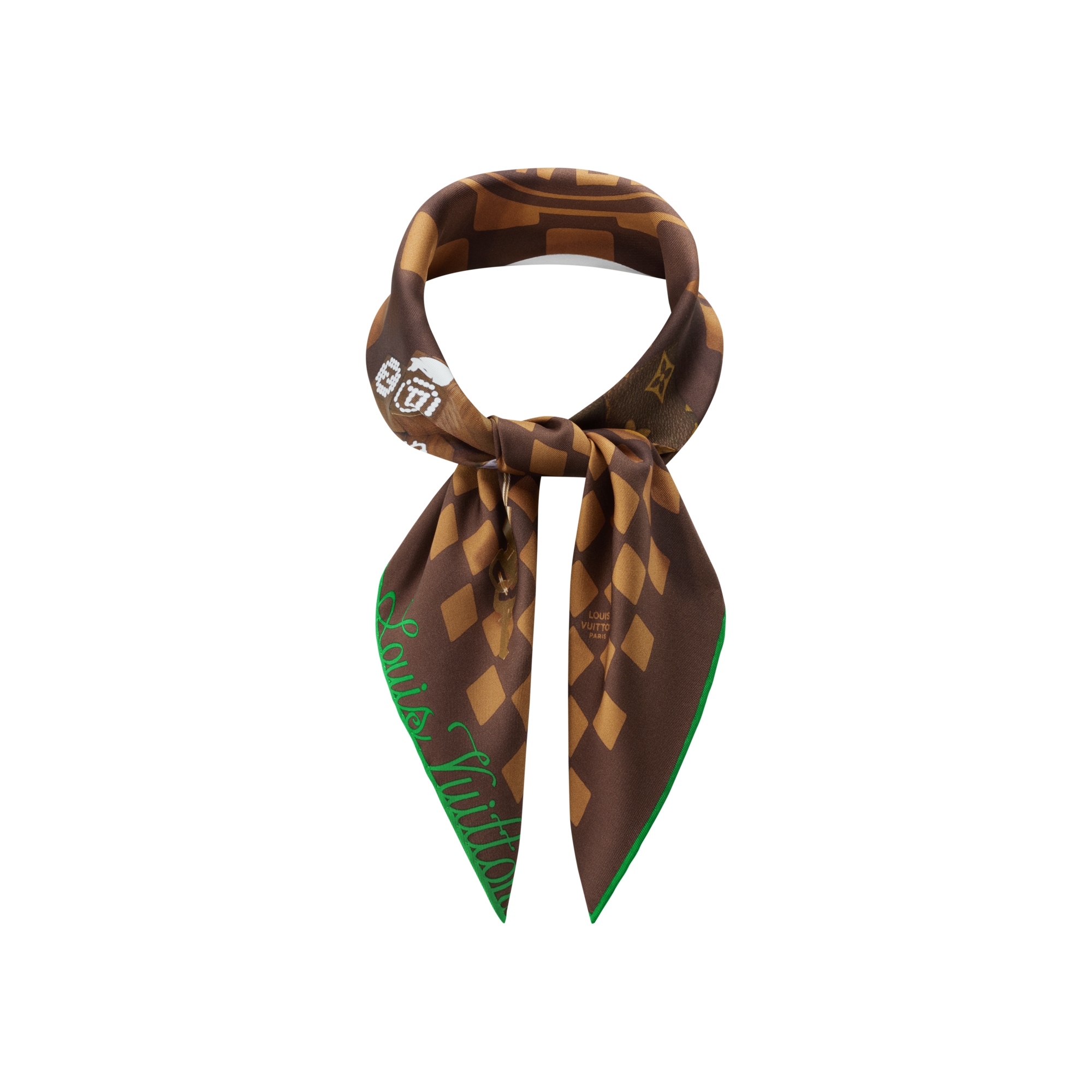 Parisian Breakfast Bandana S00 Herren Accessoires Seidentücher und Bandanas | LOUIS VUITTON (Zoom)