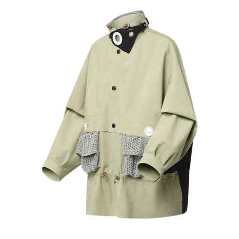 Parka mit gehäkelten Taschen Damen Ready to Wear Mäntel und Jacken | LOUIS VUITTON (Zoom)