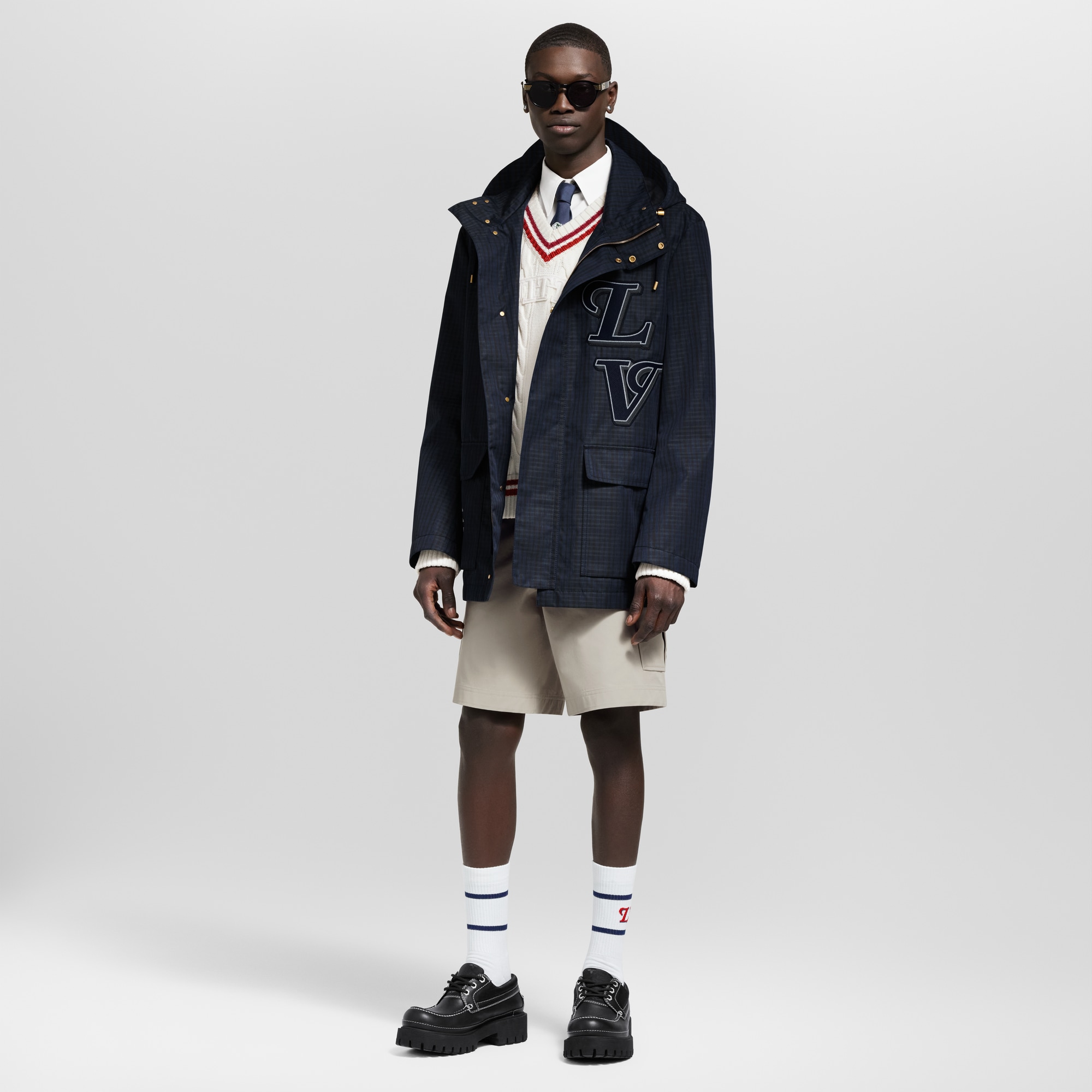 Parka mit Kapuze im Preppy-Stil  Herren Ready to Wear Jacken und Mäntel | LOUIS VUITTON (Zoom)