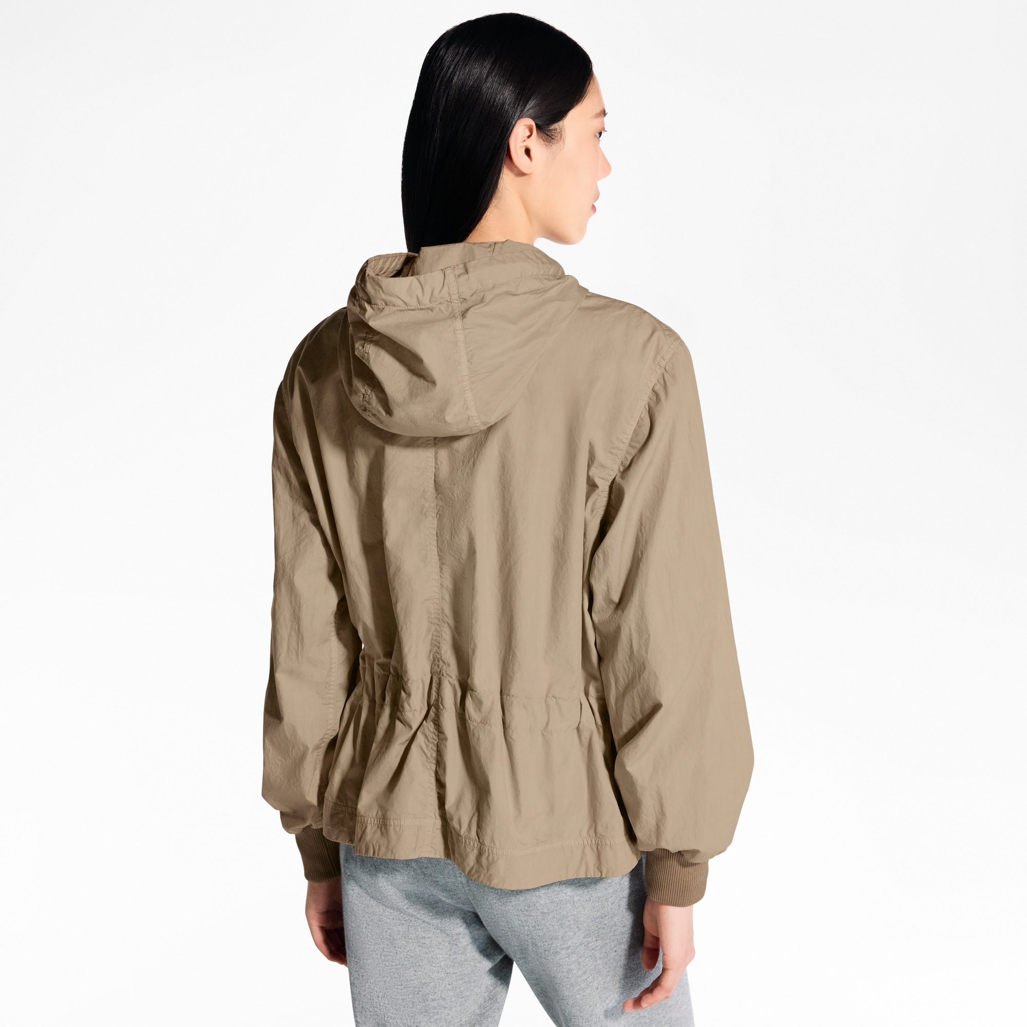 Parka mit Schößchen und gepeachtem Finish  Damen Ready to Wear Mäntel und Jacken | LOUIS VUITTON (Zoom)