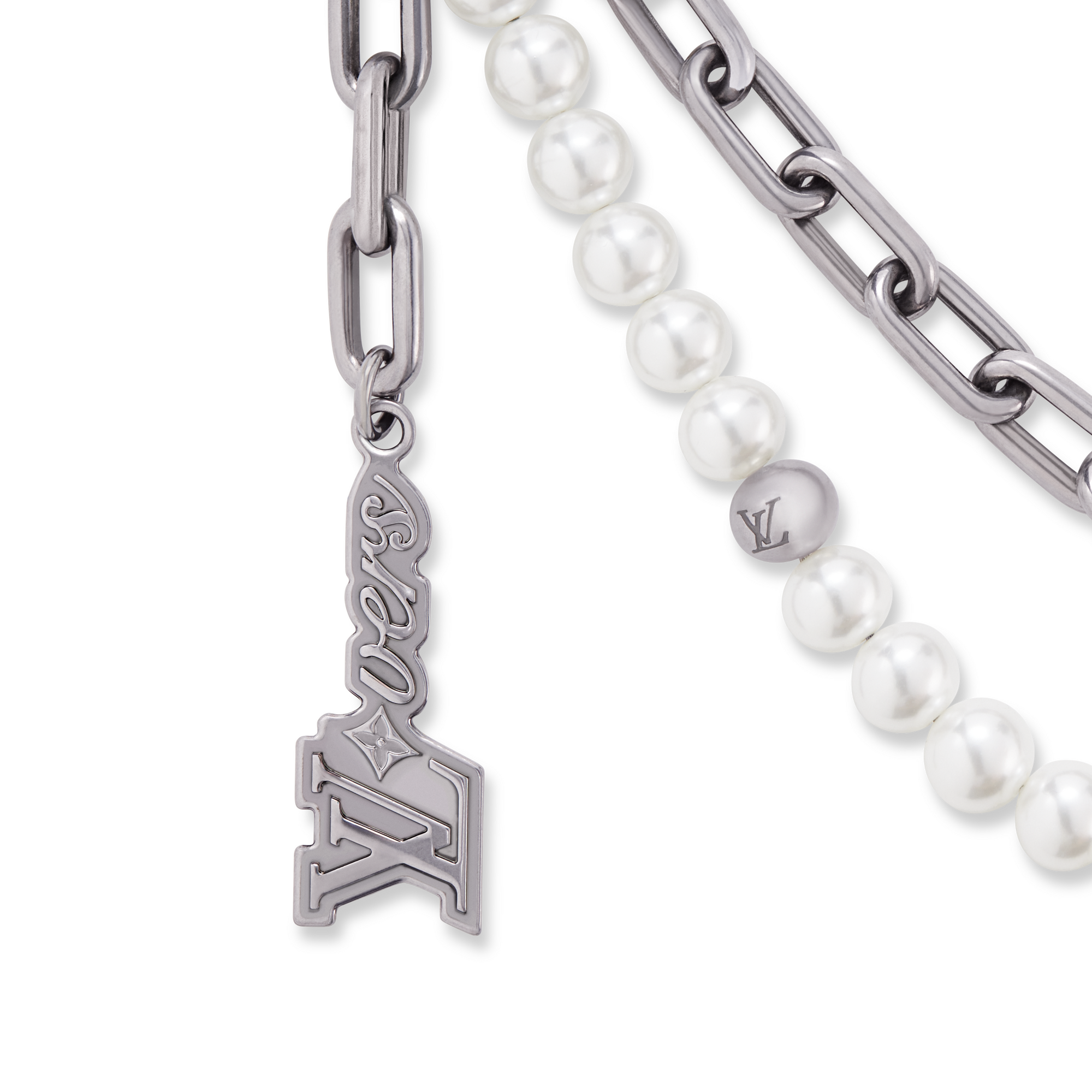 Pearls Chain Gürtel- und Taschenschmuck S00 Herren Accessoires Schlüsselanhänger und Taschenschmuck | LOUIS VUITTON (Zoom)