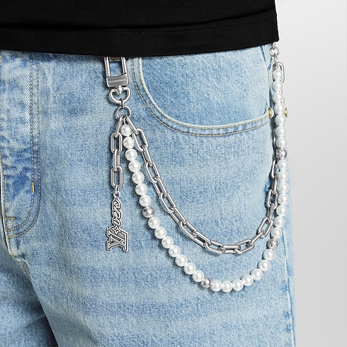 Pearls Chain Gürtel- und Taschenschmuck S00 Herren Accessoires Schlüsselanhänger und Taschenschmuck | LOUIS VUITTON (Zoom)