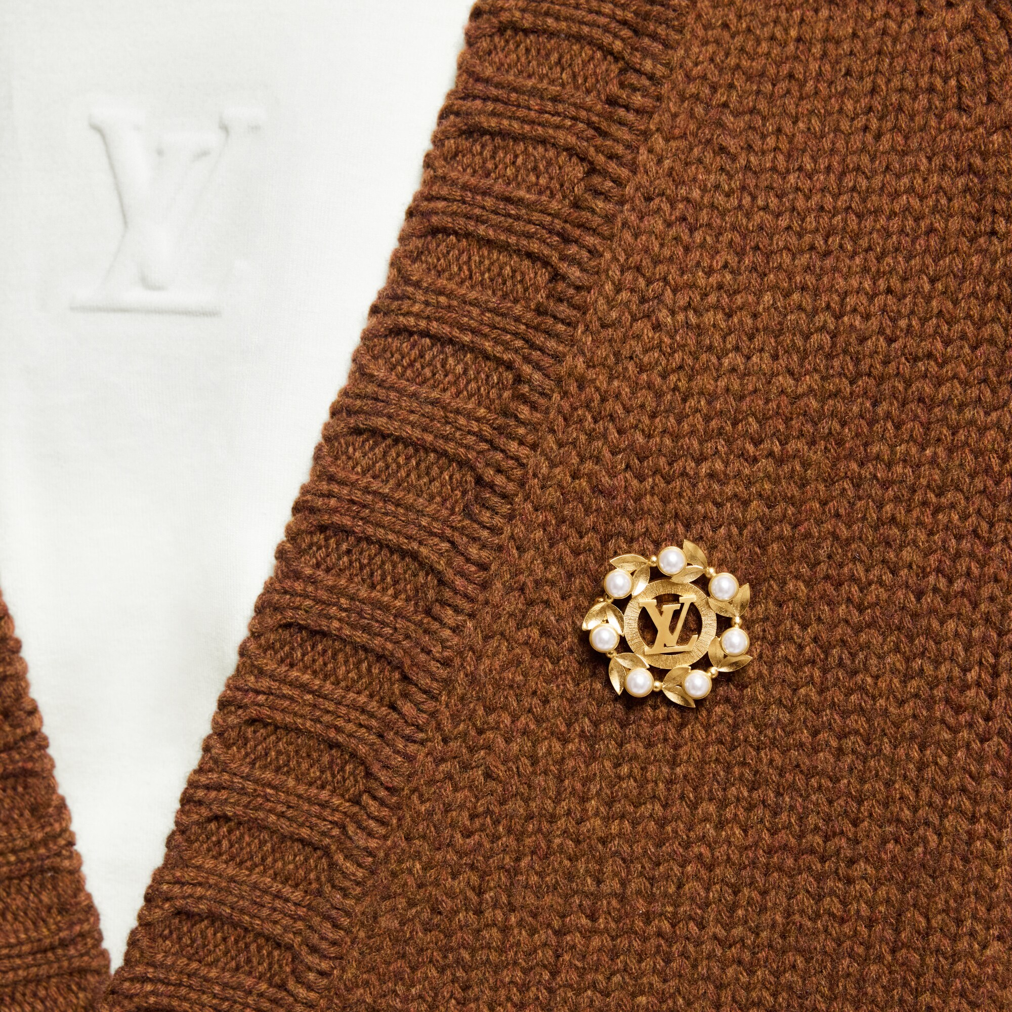 Pearls Flower Brosche S00 Herren Modeschmuck Alle Modeschmuckstücke | LOUIS VUITTON (Zoom)