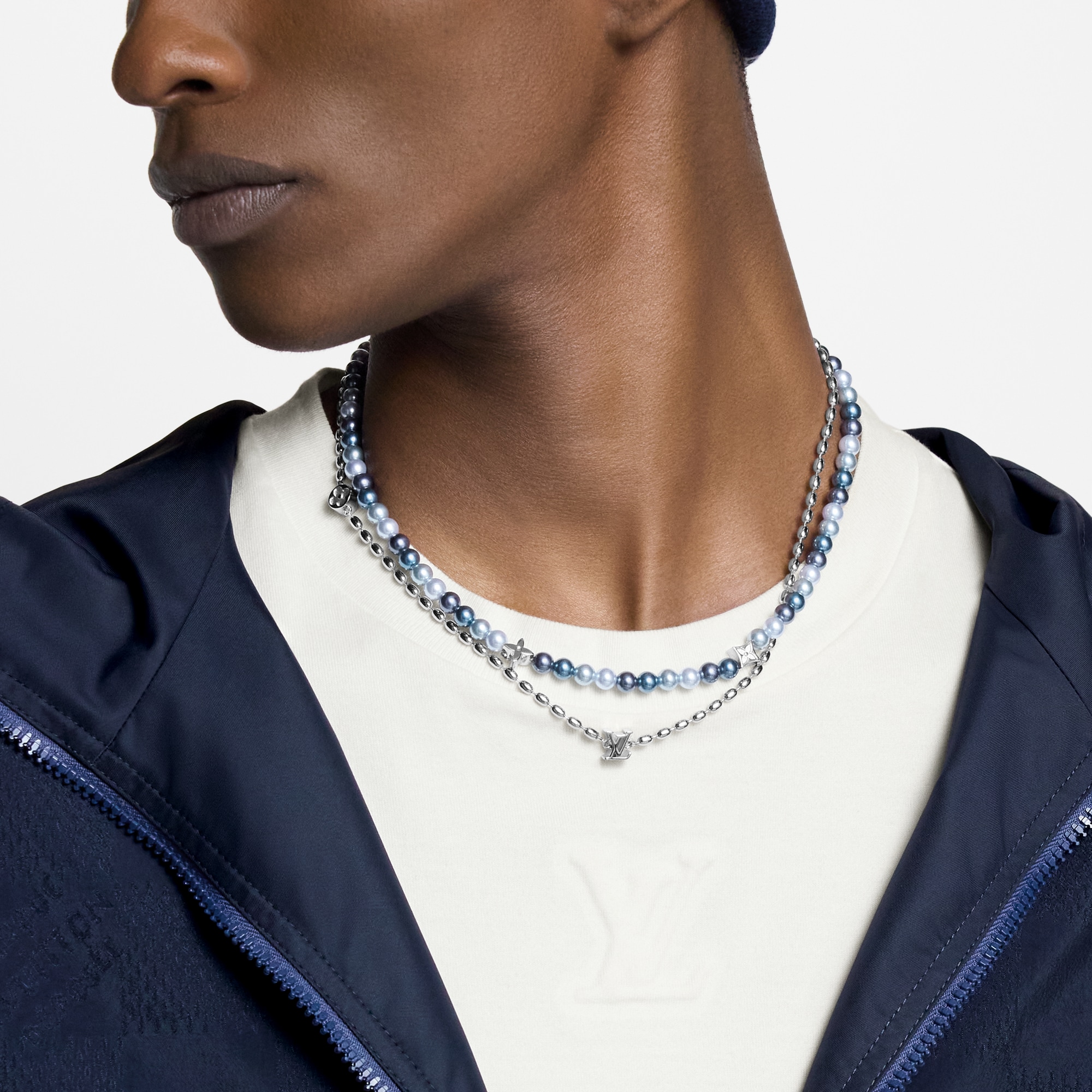 Pearls Fusion Halskette S00 Herren Modeschmuck Halsketten und Anhänger | LOUIS VUITTON (Zoom)