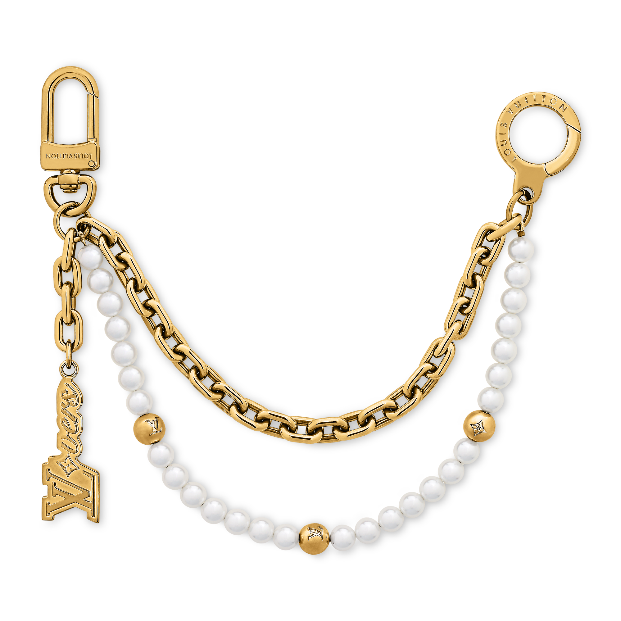 Pearls Mini Gürtelkette S00 Herren Accessoires Schlüsselanhänger und Taschenschmuck | LOUIS VUITTON (Zoom)