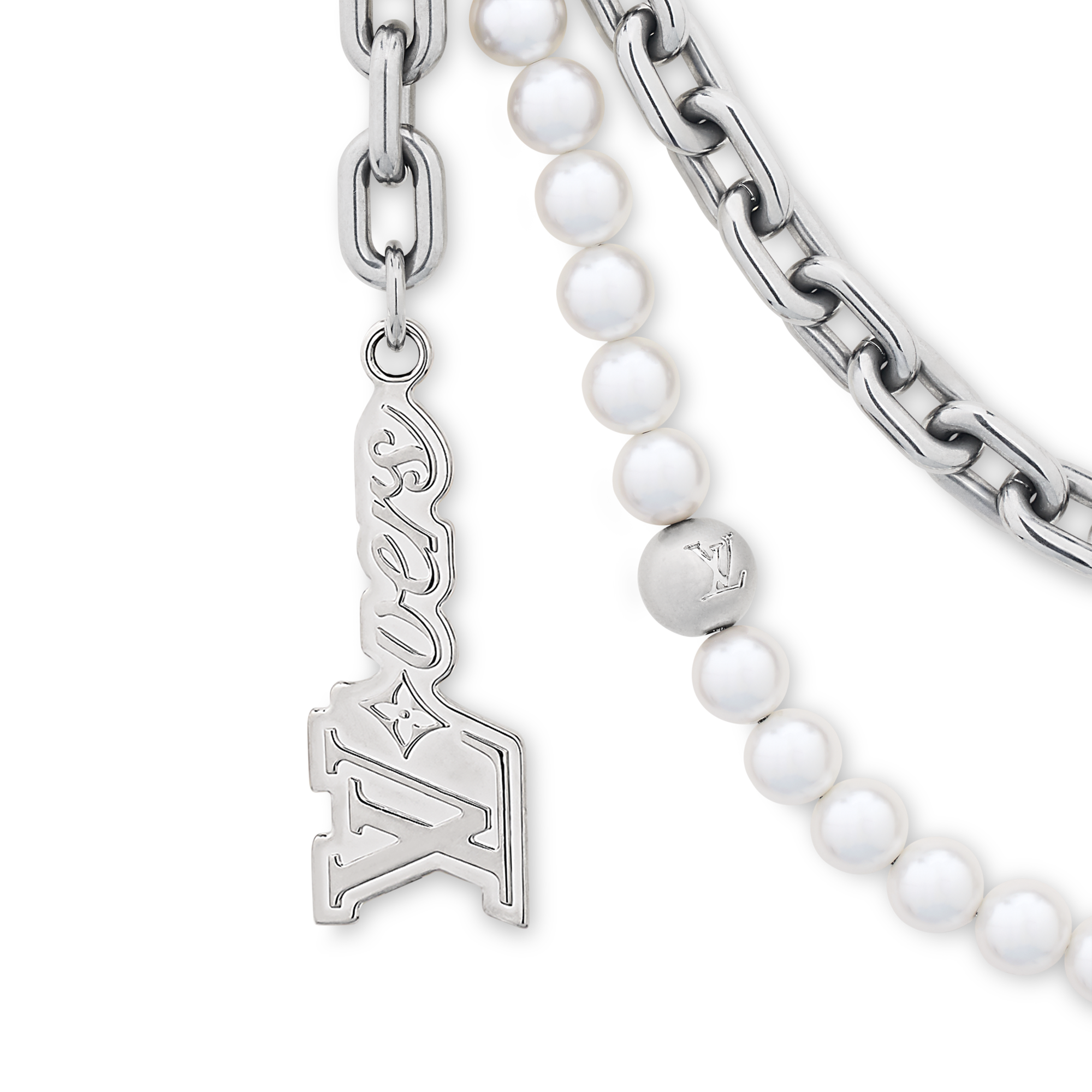 Pearls Mini Gürtelkette S00 Herren Accessoires Schlüsselanhänger und Taschenschmuck | LOUIS VUITTON (Zoom)