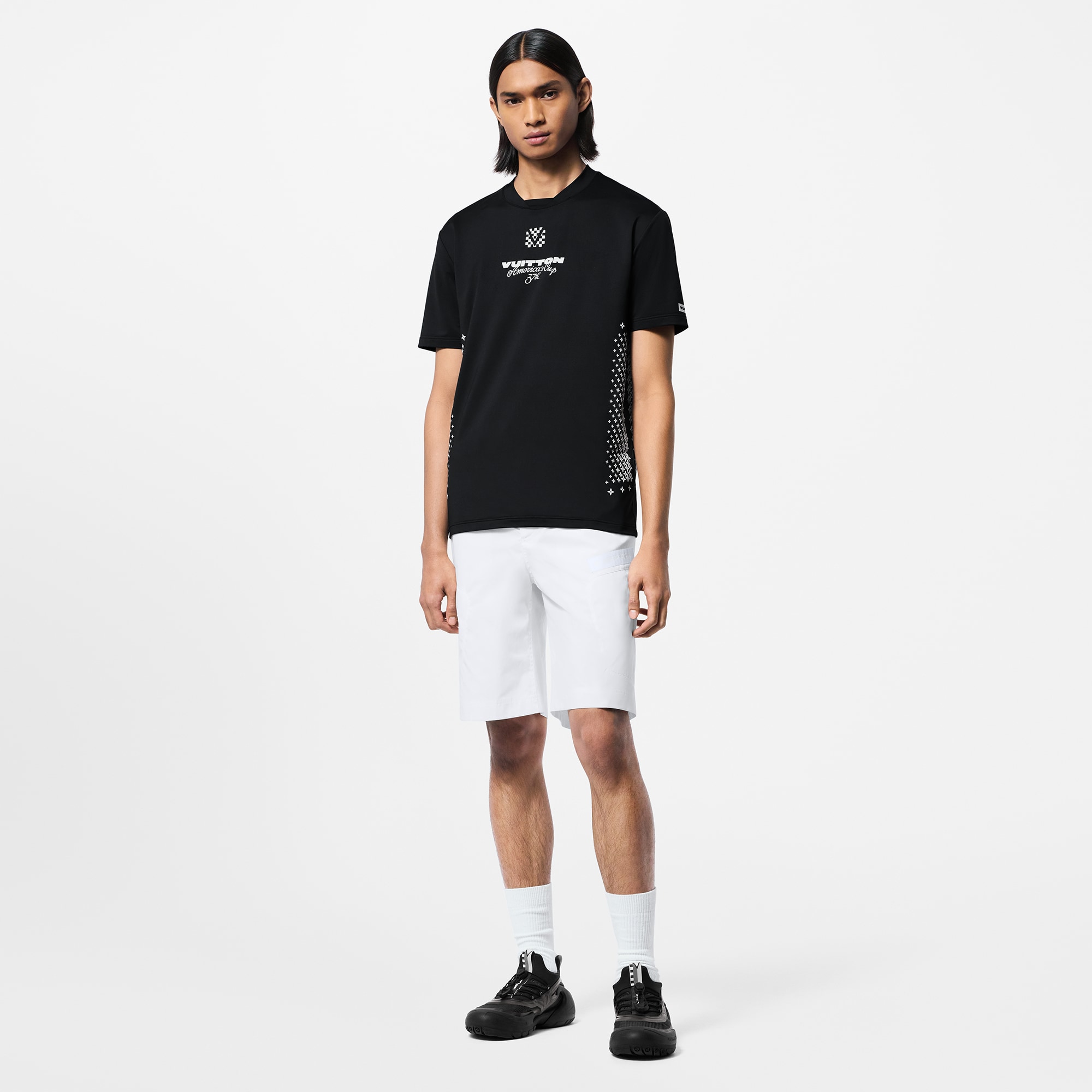 Performance T-Shirt aus technischem Material  Herren Ready to Wear T-Shirts und Poloshirts | LOUIS VUITTON (Zoom)
