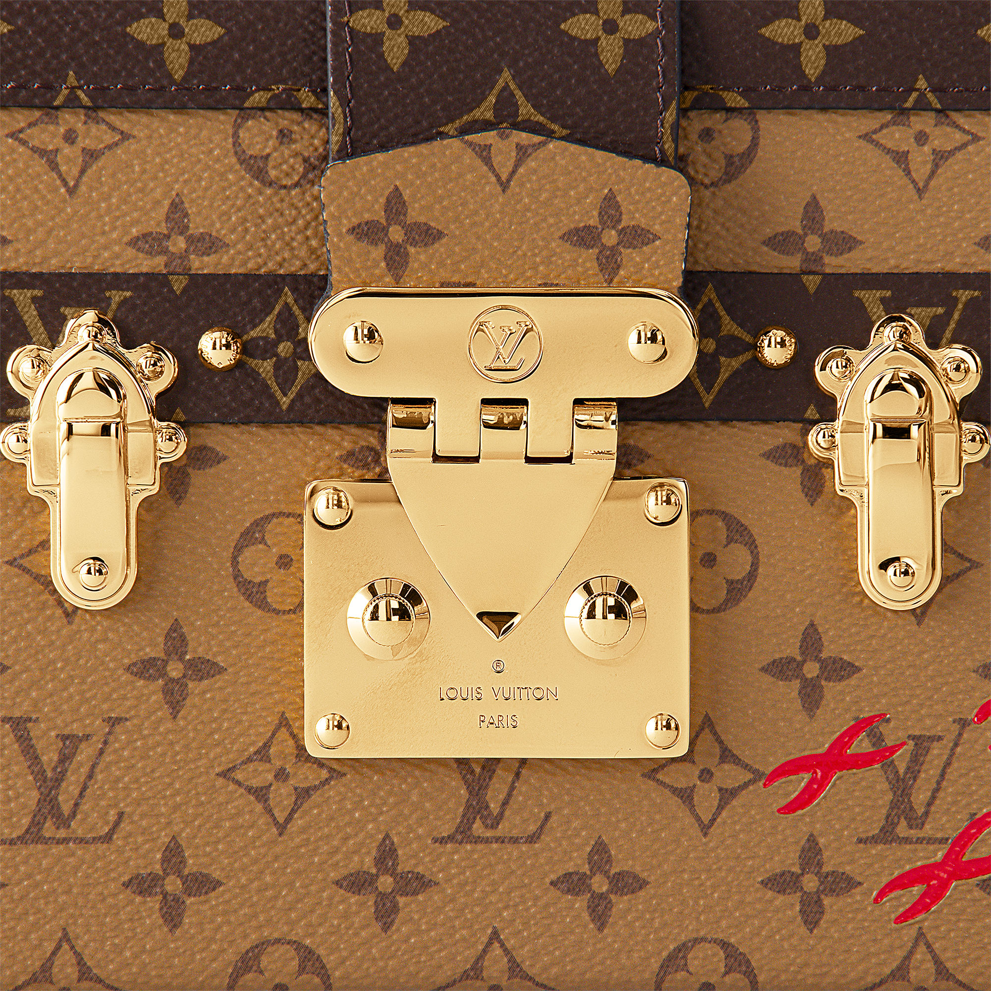 Petite Malle Monogram Reverse Canvas Damen Handtaschen Alle Handtaschen | LOUIS VUITTON (Zoom)