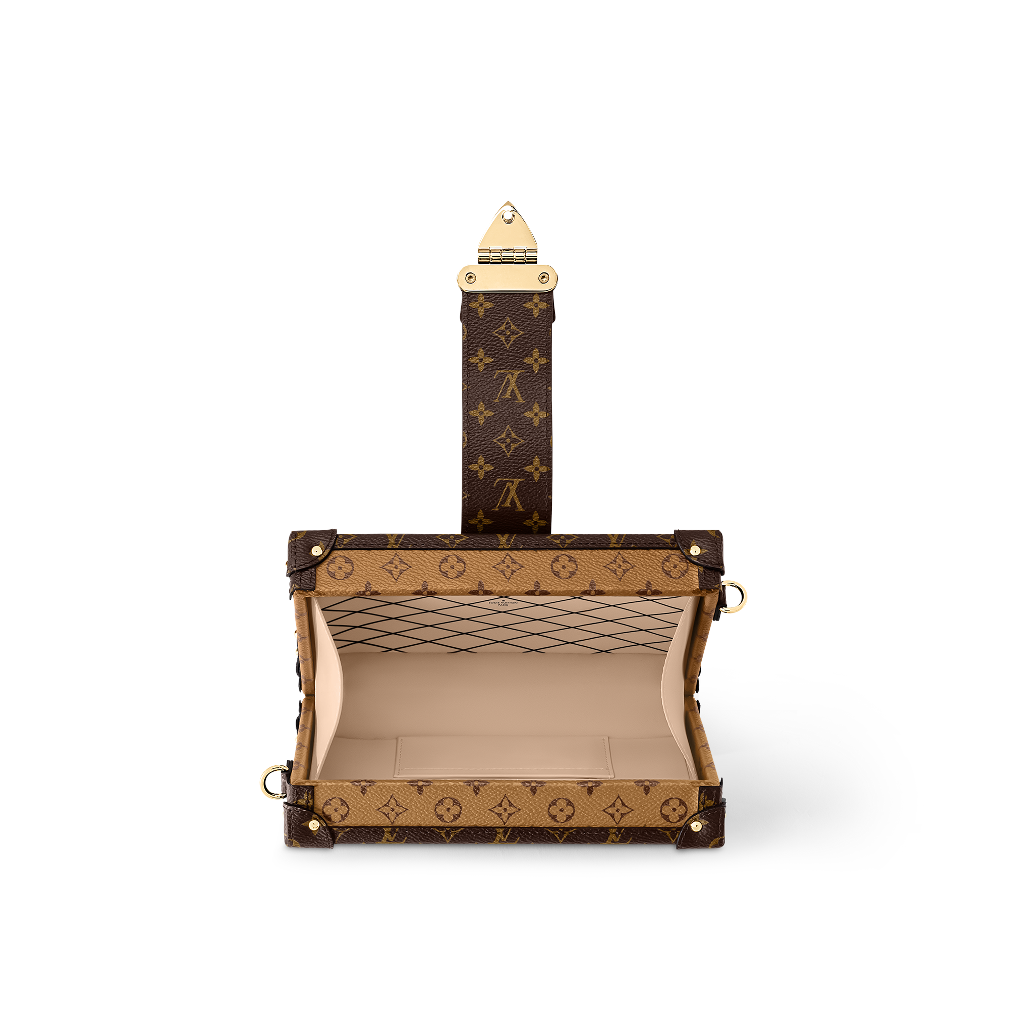 Petite Malle Monogram Reverse Canvas Damen Handtaschen Alle Handtaschen | LOUIS VUITTON (Zoom)
