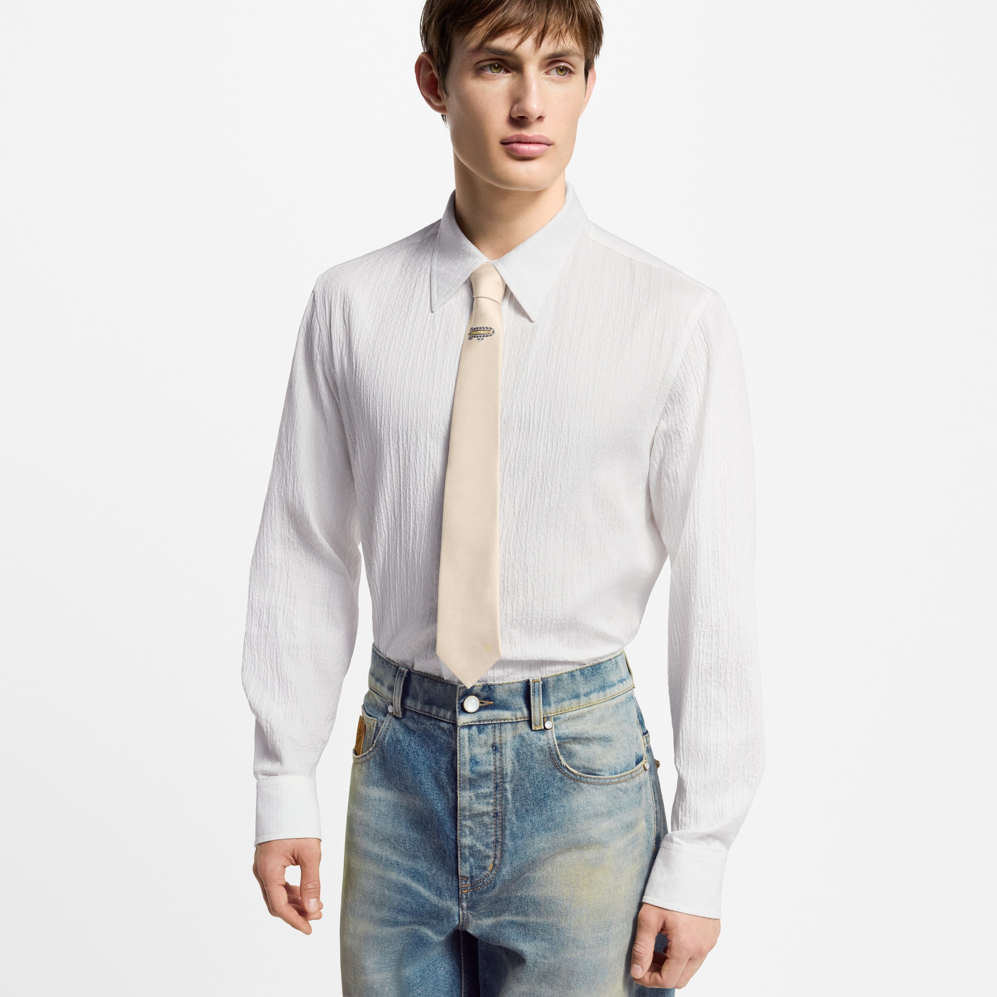 Pilot Krawatte S00 Herren Accessoires Krawatten und Einstecktücher  | LOUIS VUITTON (Zoom)