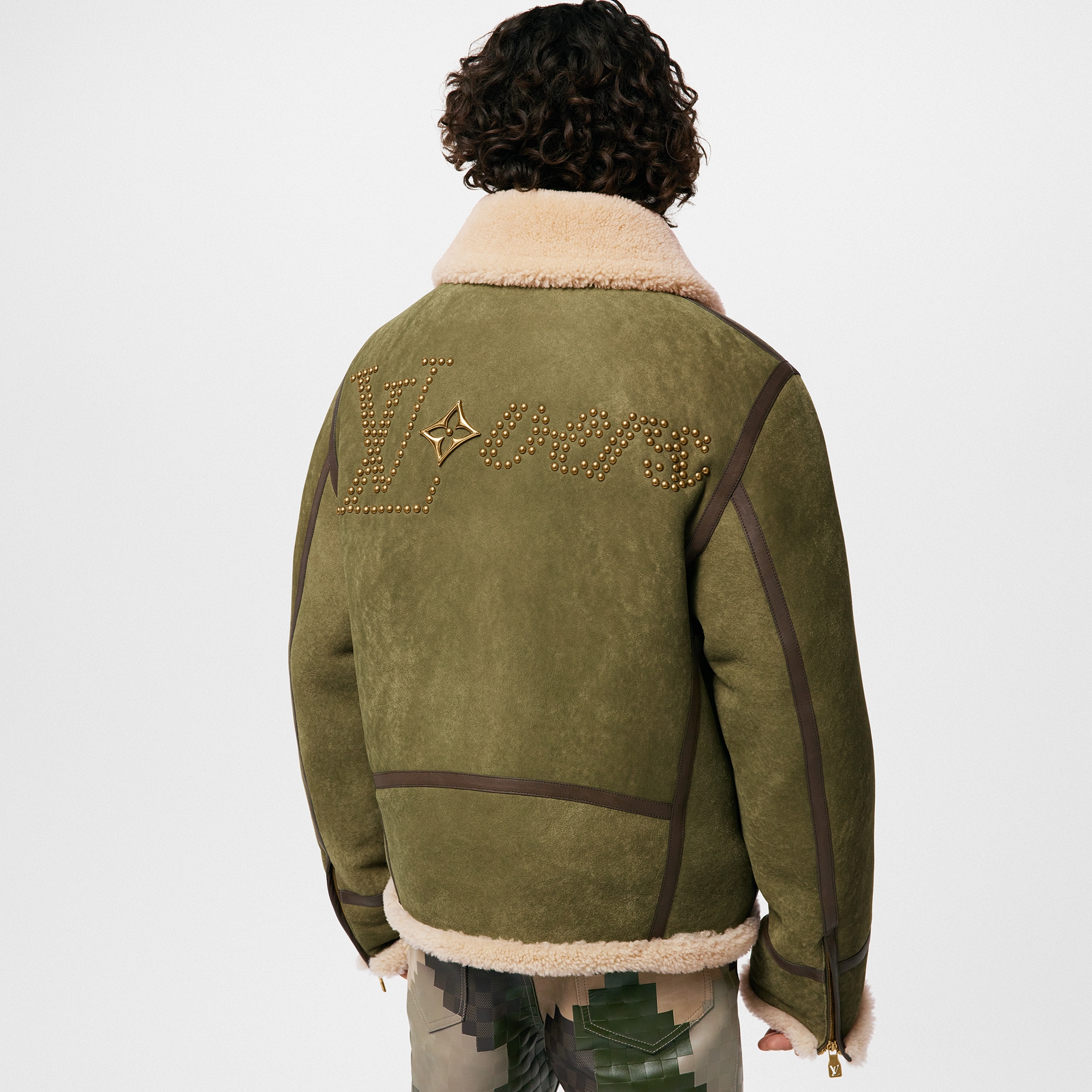 Pilotenjacke mit Lammfell  Herren Ready to Wear Jacken und Mäntel | LOUIS VUITTON (Zoom)