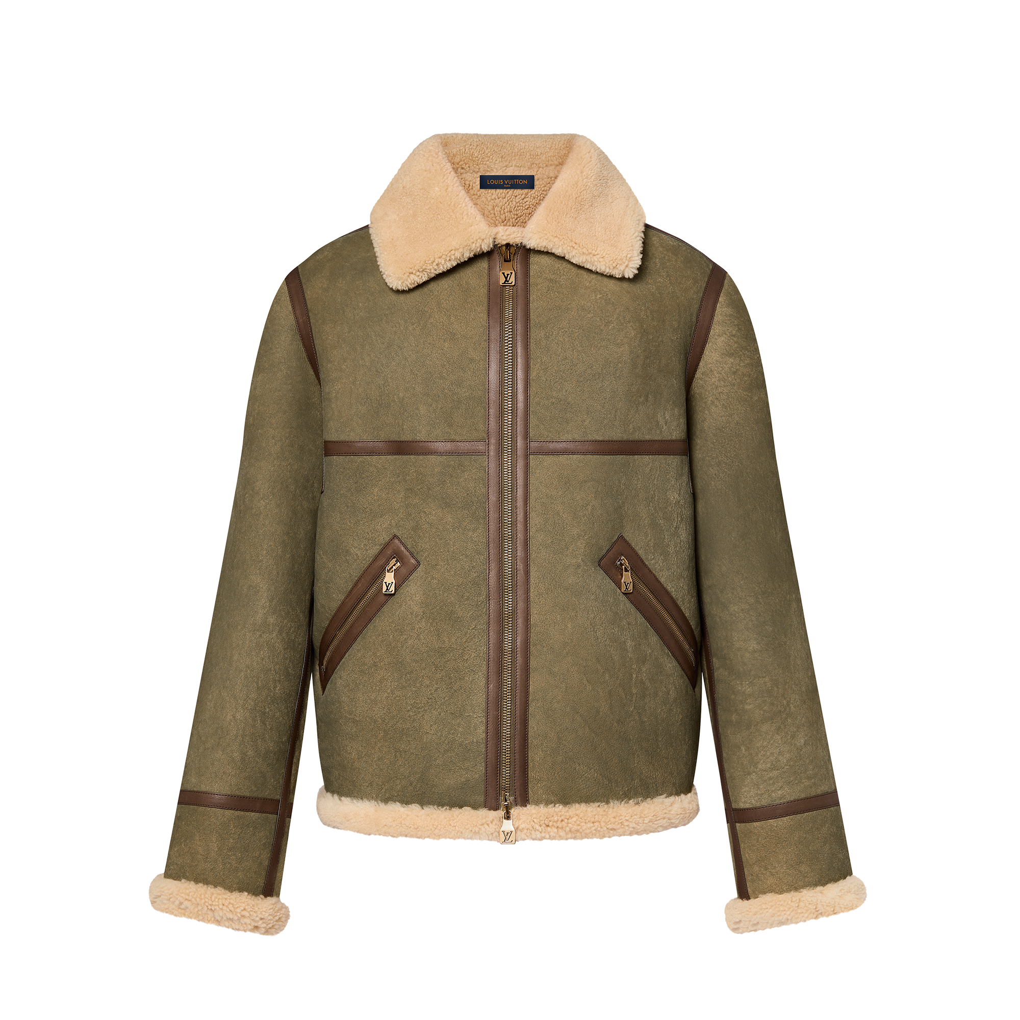 Pilotenjacke mit Lammfell  Herren Ready to Wear Jacken und Mäntel | LOUIS VUITTON (Zoom)