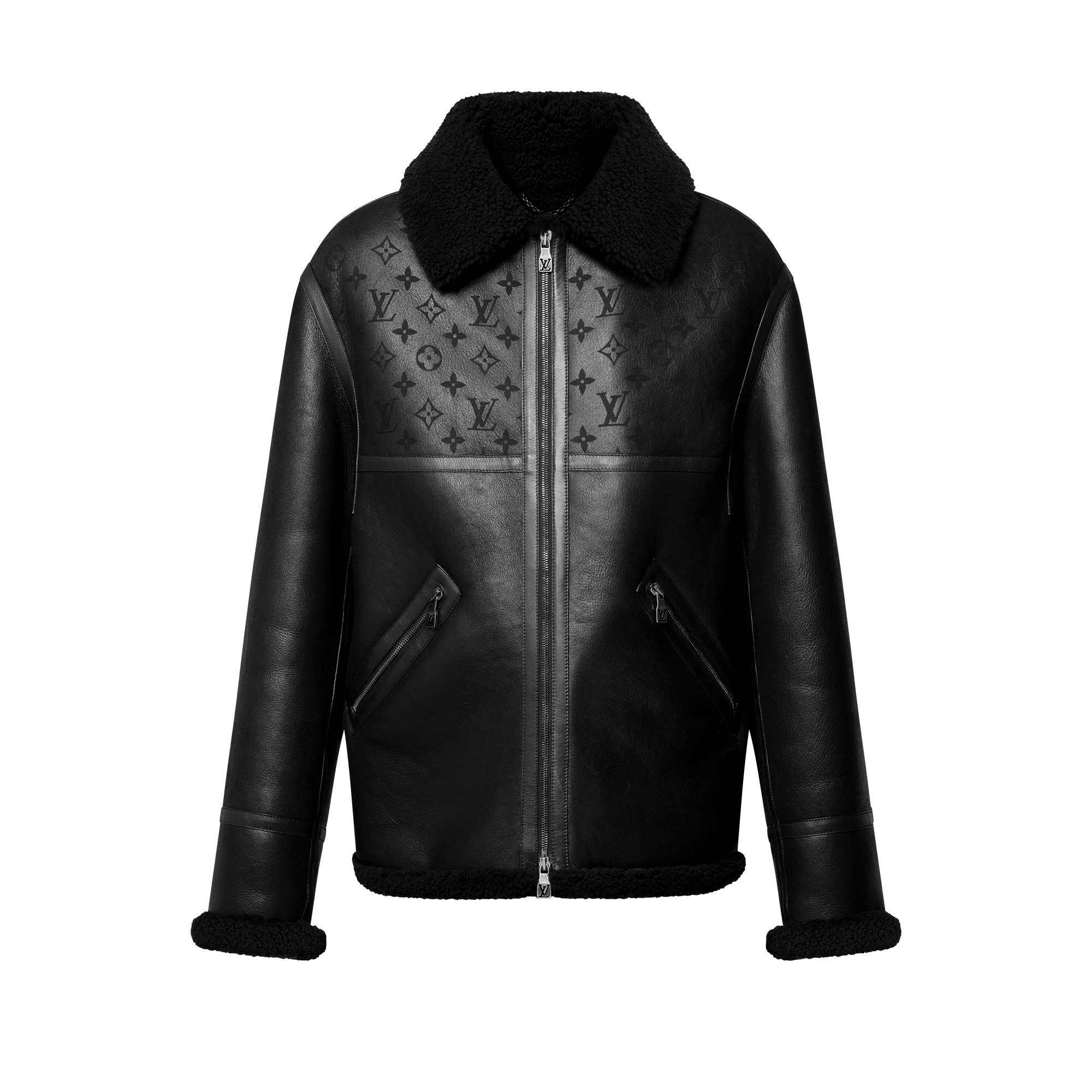 Pilotenjacke mit Lammfell  Herren Ready to Wear Jacken und Mäntel | LOUIS VUITTON (Zoom)