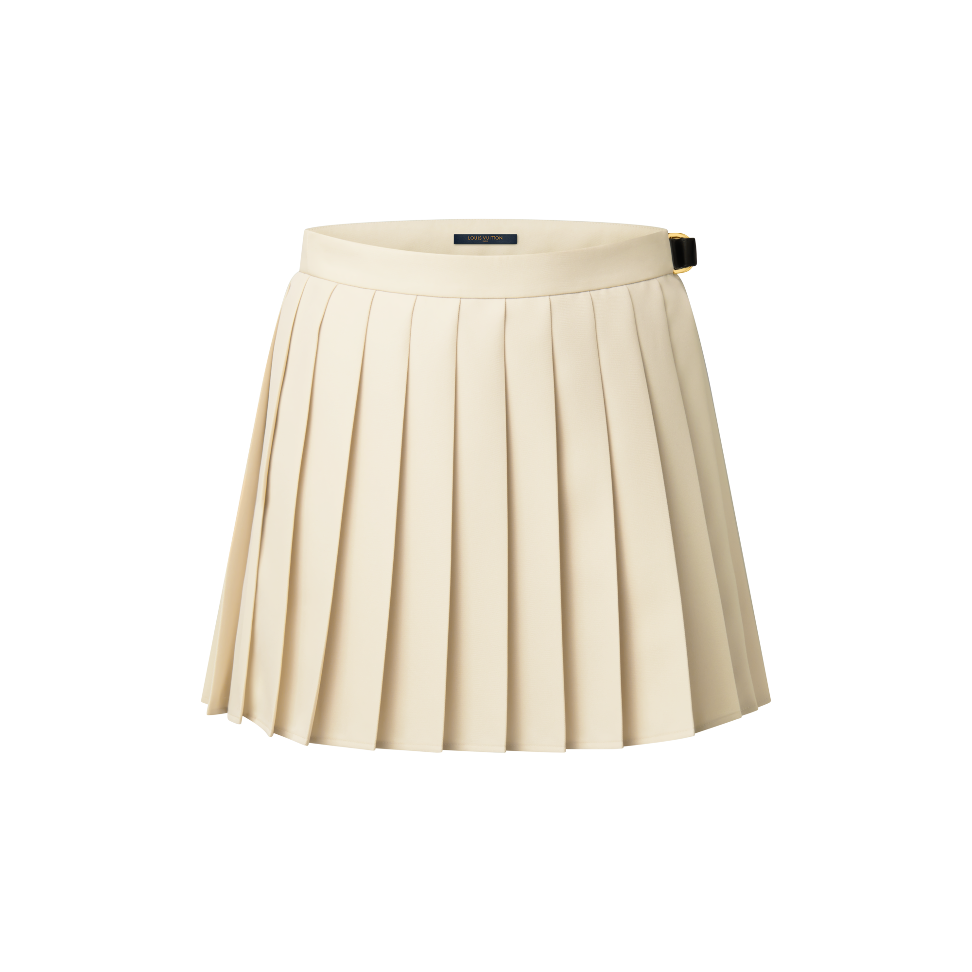 Plissierter Minirock mit Gürtel-Detail  Damen Ready to Wear Röcke und Shorts | LOUIS VUITTON (Zoom)