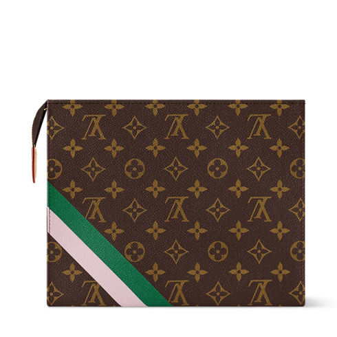 Poche Toilette Monogram Canvas Damen Reisegepäck Reiseaccessoires | LOUIS VUITTON (Zoom)