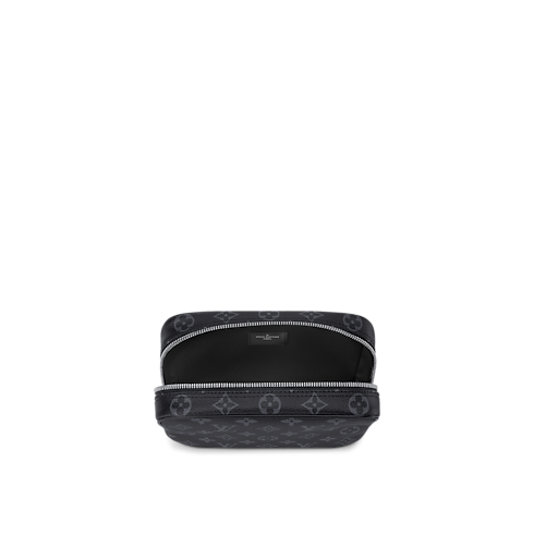 Poche Toilette PM Monogram Eclipse Canvas Herren Reisegepäck Reiseaccessoires | LOUIS VUITTON (Zoom)
