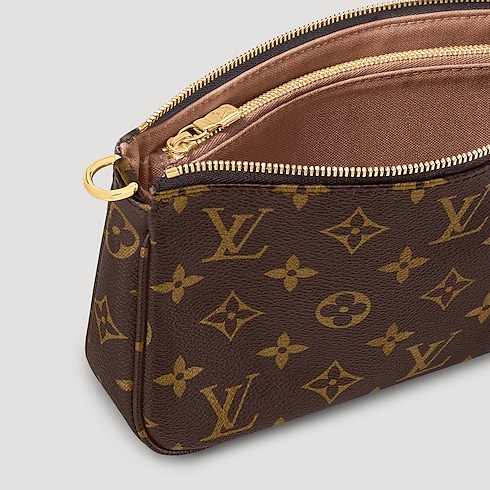 Pochette Accessoires Monogram Canvas Damen Geldbörsen und Kleinlederwaren Tragbare Geldbörsen und Mikro-Taschen | LOUIS VUITTON (Zoom)