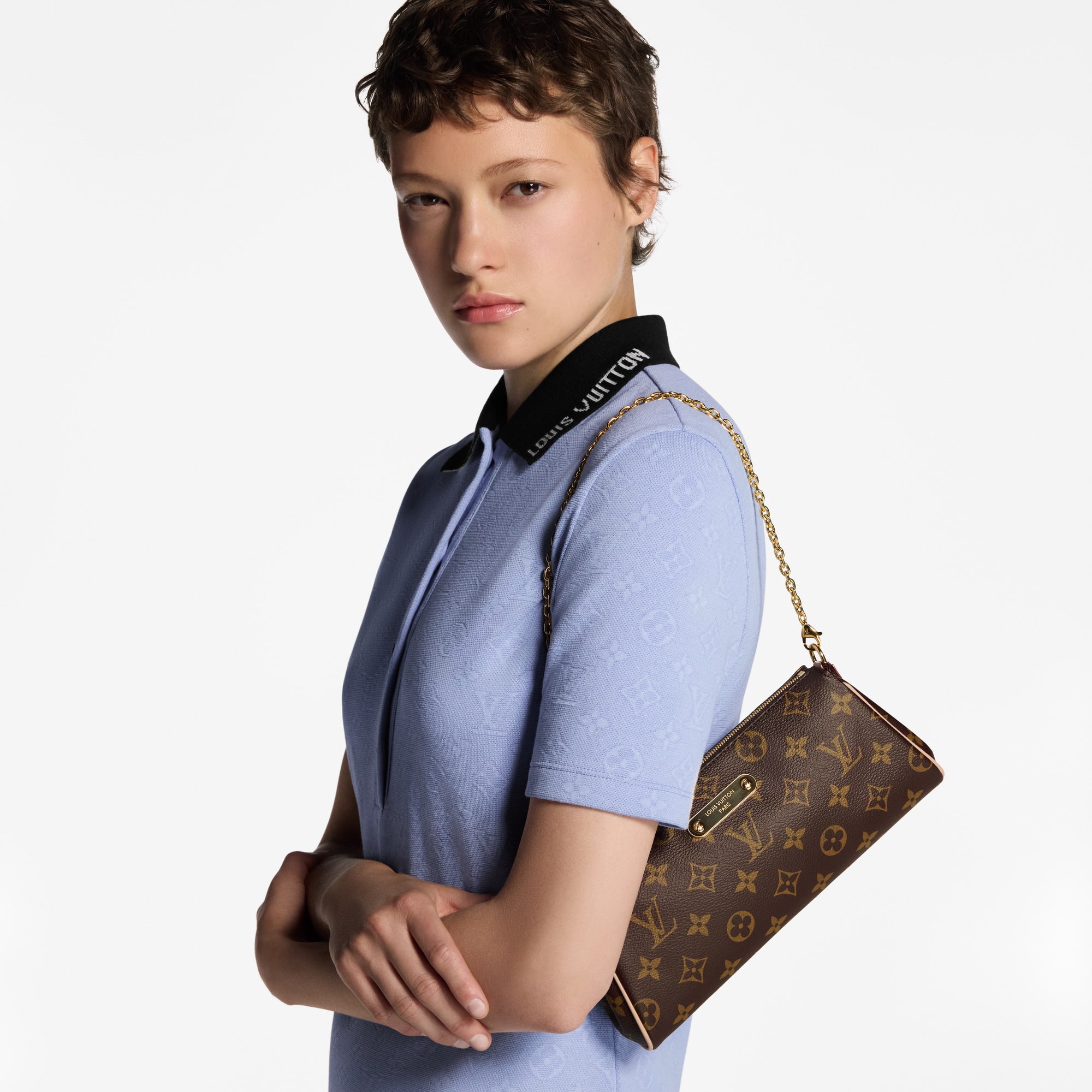 Pochette Eva Monogram Canvas Damen Geldbörsen und Kleinlederwaren Tragbare Geldbörsen und Mikro-Taschen | LOUIS VUITTON (Zoom)