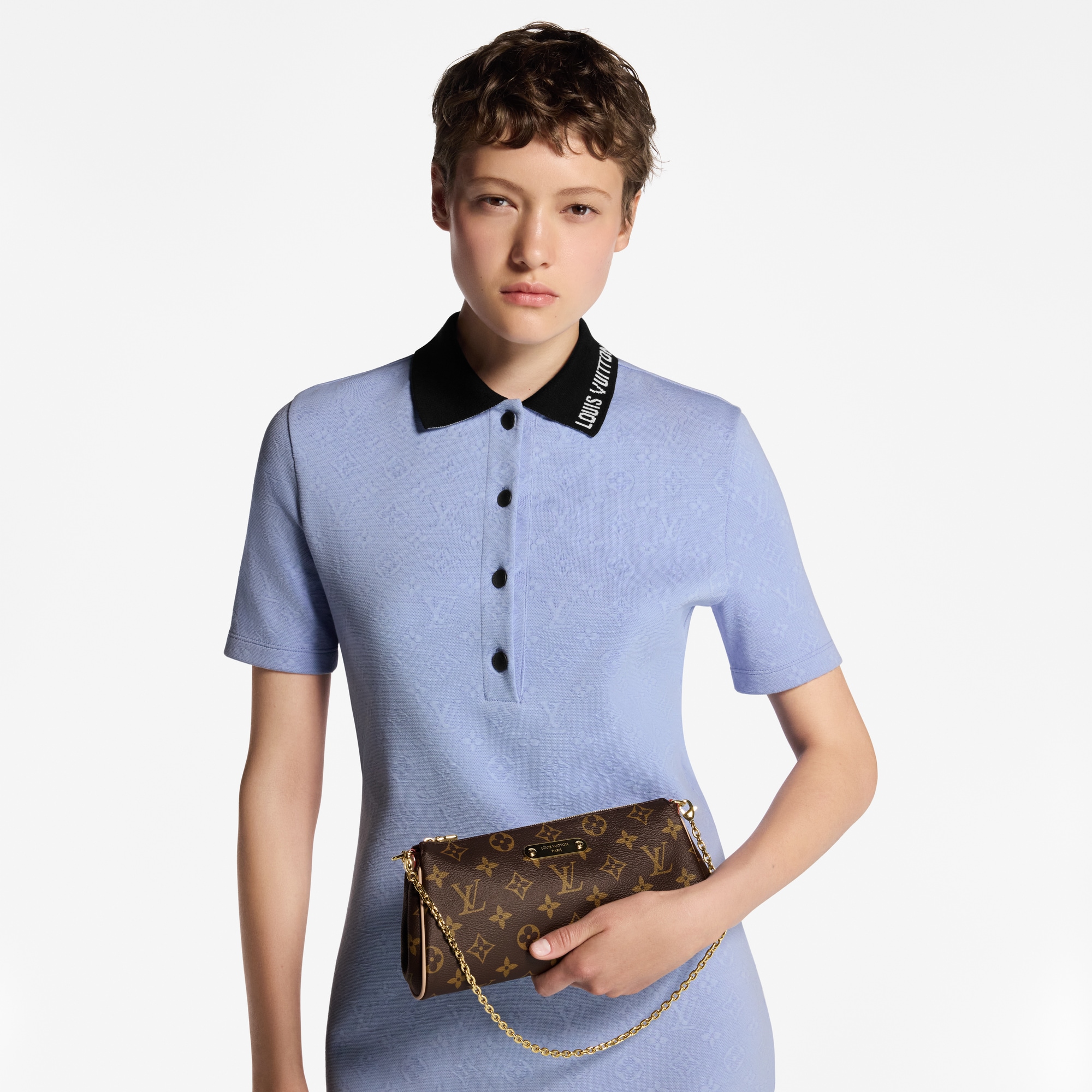 Pochette Eva Monogram Canvas Damen Geldbörsen und Kleinlederwaren Tragbare Geldbörsen und Mikro-Taschen | LOUIS VUITTON (Zoom)