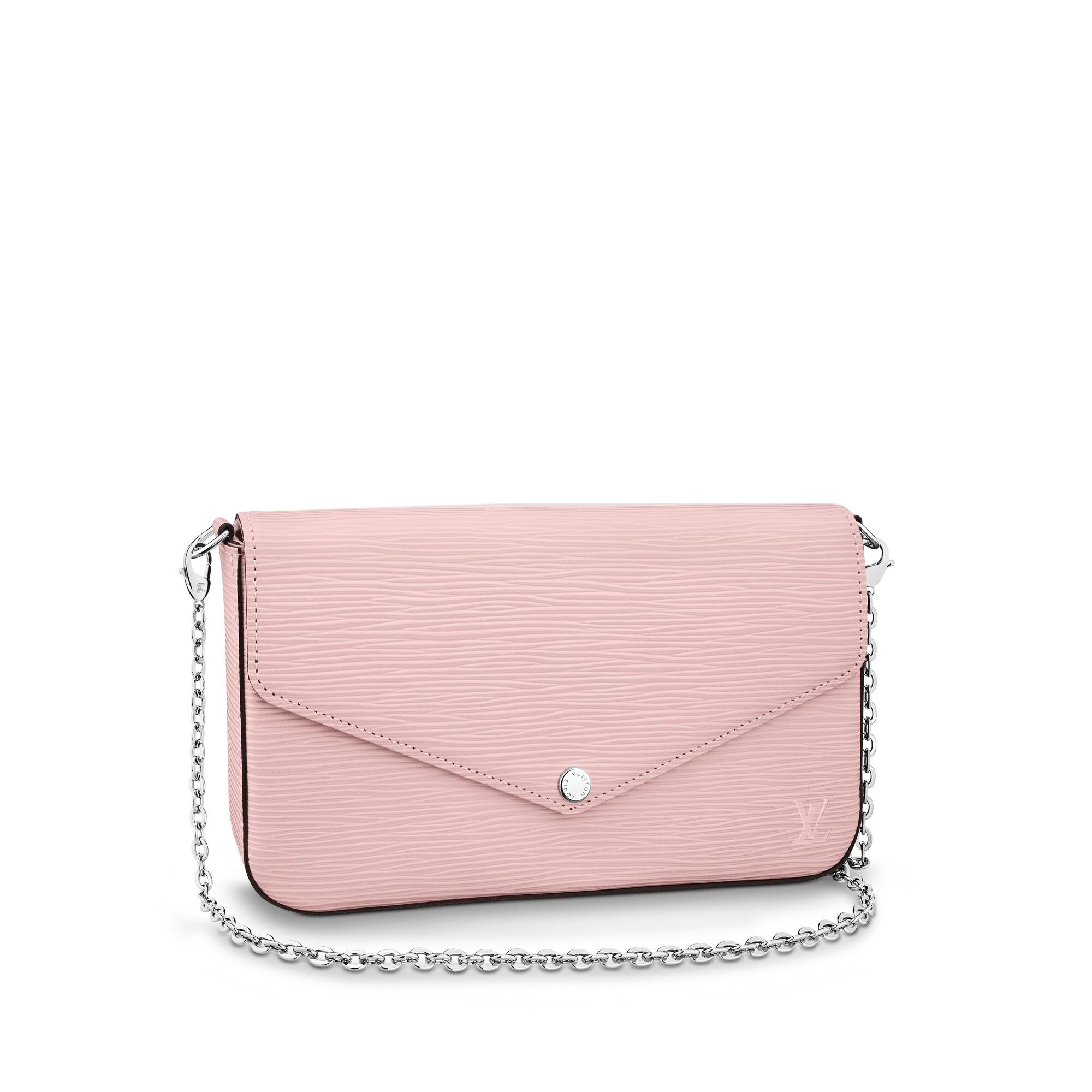 louis vuitton pink pochette