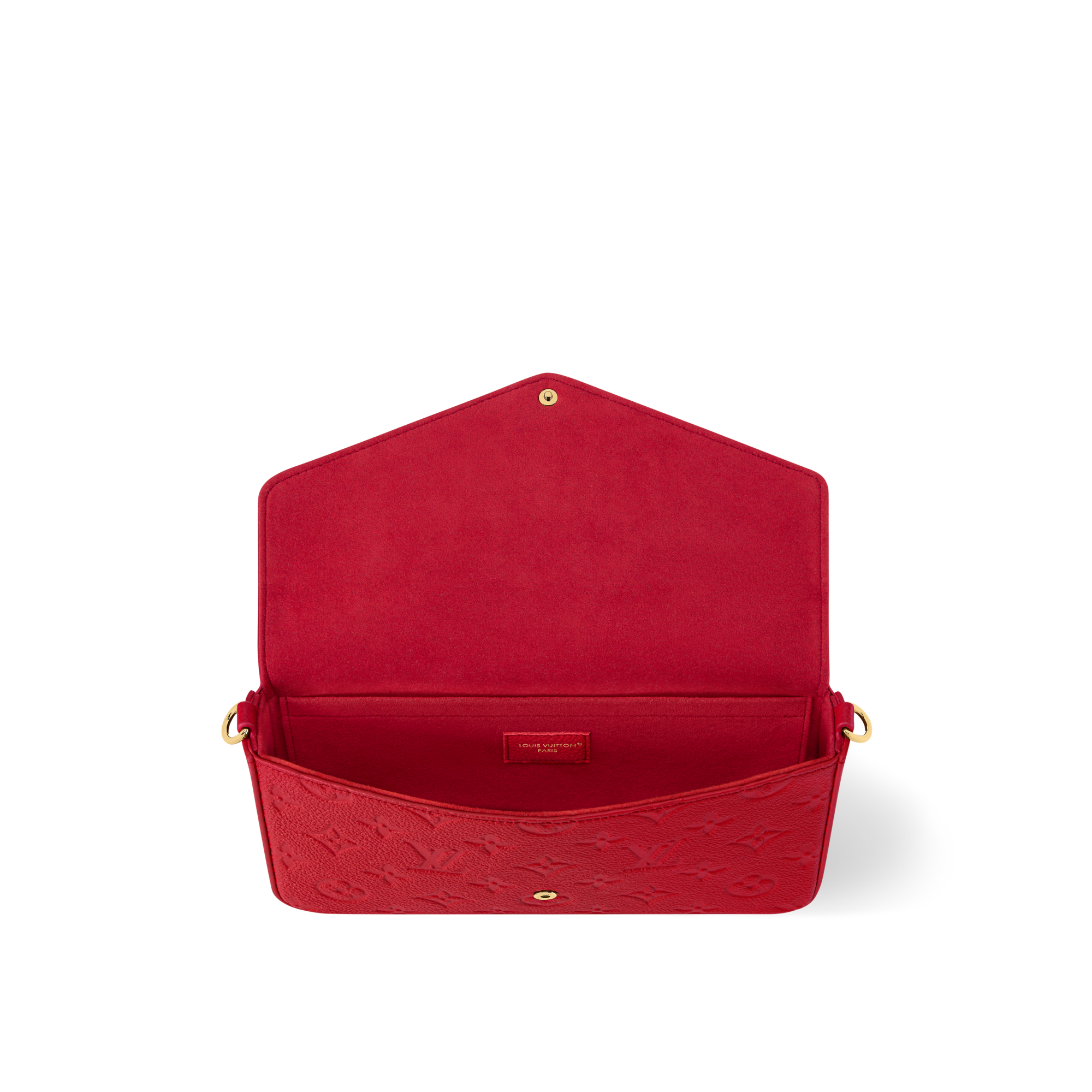 Pochette Félicie Monogram Empreinte Leder Damen Geldbörsen und Kleinlederwaren Tragbare Geldbörsen und Mikro-Taschen | LOUIS VUITTON (Zoom)