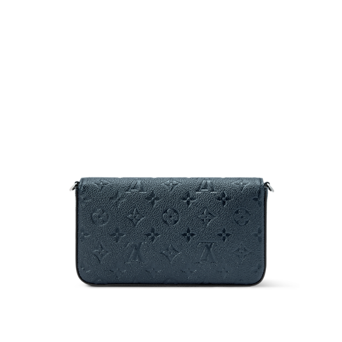 Pochette Félicie Monogram Empreinte Leder Damen Geldbörsen und Kleinlederwaren Tragbare Geldbörsen und Mikro-Taschen | LOUIS VUITTON (Zoom)