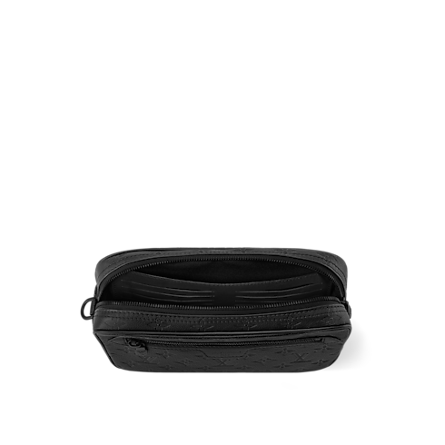 Pochette Kasai Monogram Shadow Leder Herren Geldbörsen und Kleinlederwaren Mini Bags | LOUIS VUITTON (Zoom)