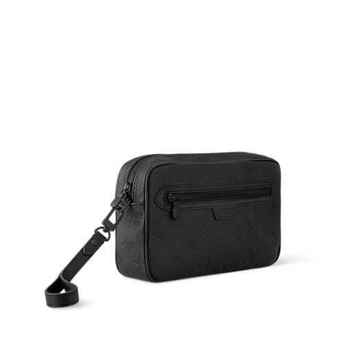 Pochette Kasai Monogram Shadow Leder Herren Geldbörsen und Kleinlederwaren Mini Bags | LOUIS VUITTON (Zoom)