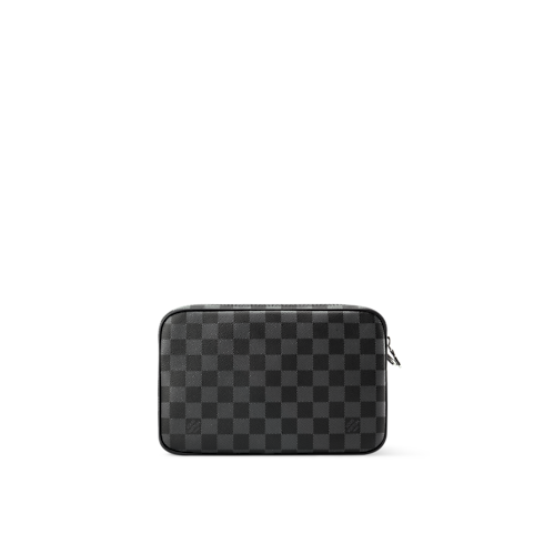 Pochette Kasai Damier Graphite Canvas Herren Geldbörsen und Kleinlederwaren Pochettes | LOUIS VUITTON (Zoom)