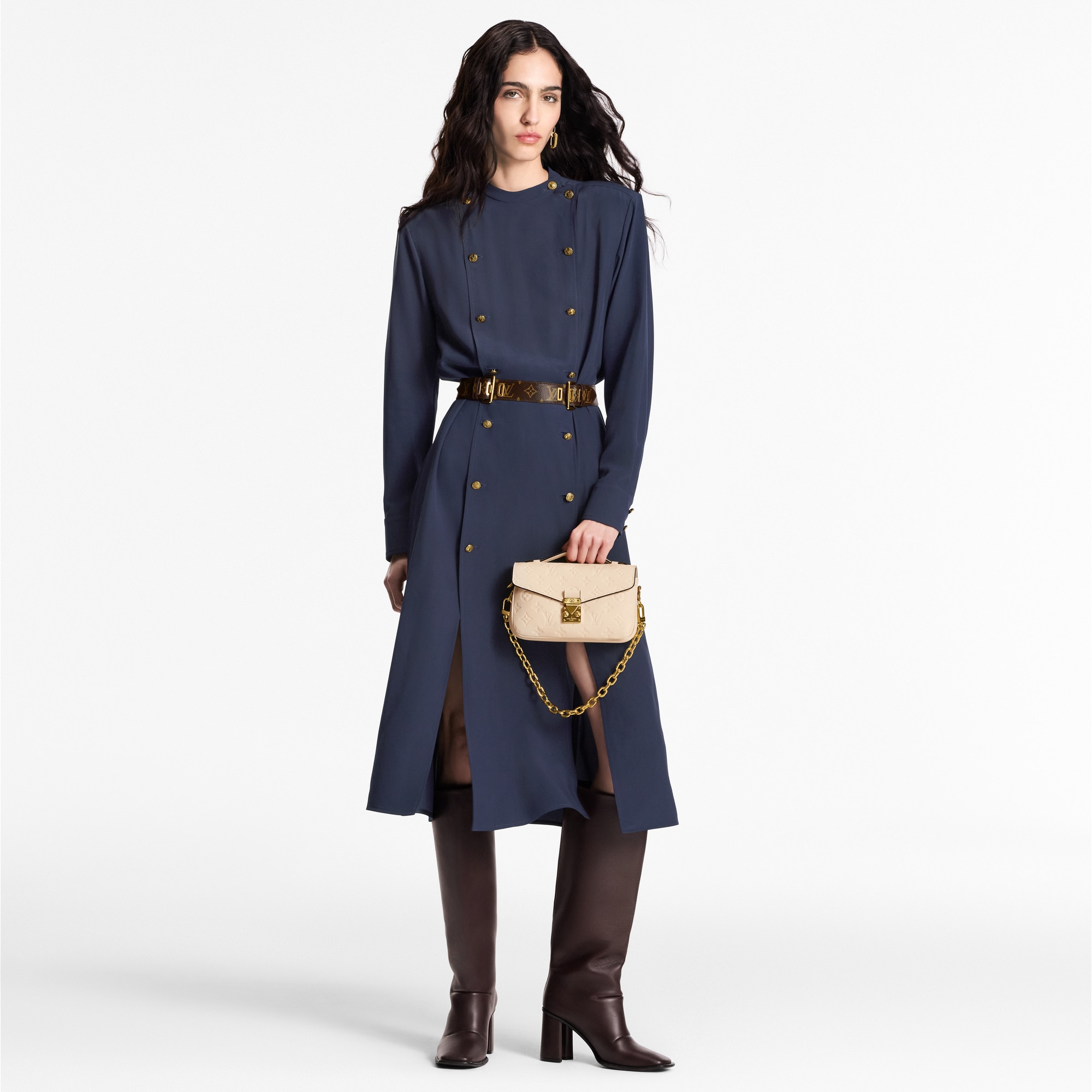 Pochette Métis East West Monogram Empreinte Leder Damen Handtaschen Alle Handtaschen | LOUIS VUITTON (Zoom)