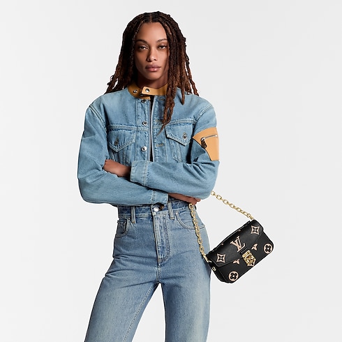 Pochette Métis East West Monogram Empreinte Leder Damen Handtaschen Alle Kollektionen | LOUIS VUITTON (Zoom)