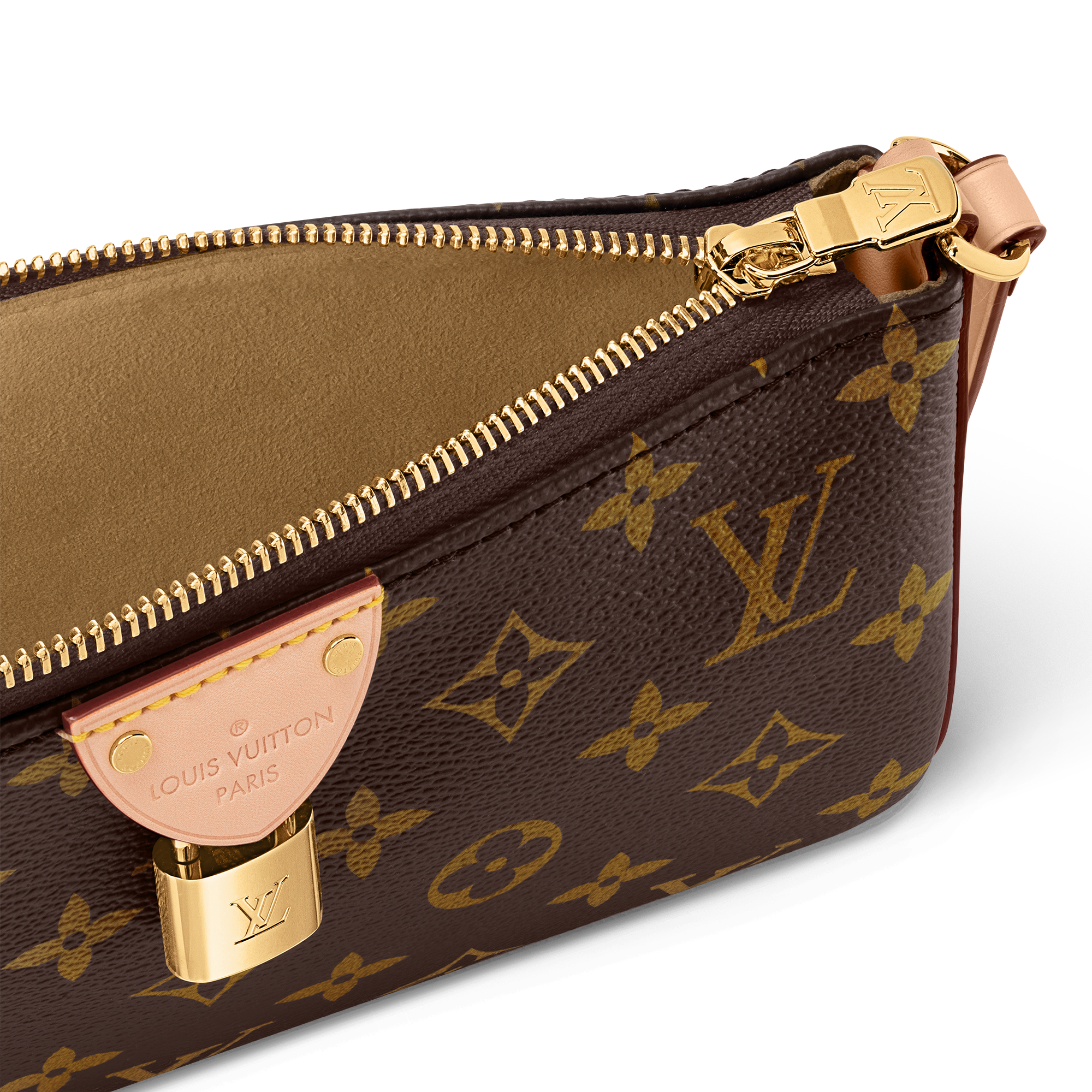Pochette Tirette Monogram Canvas Damen Geldbörsen und Kleinlederwaren Tragbare Geldbörsen und Mikro-Taschen | LOUIS VUITTON (Zoom)
